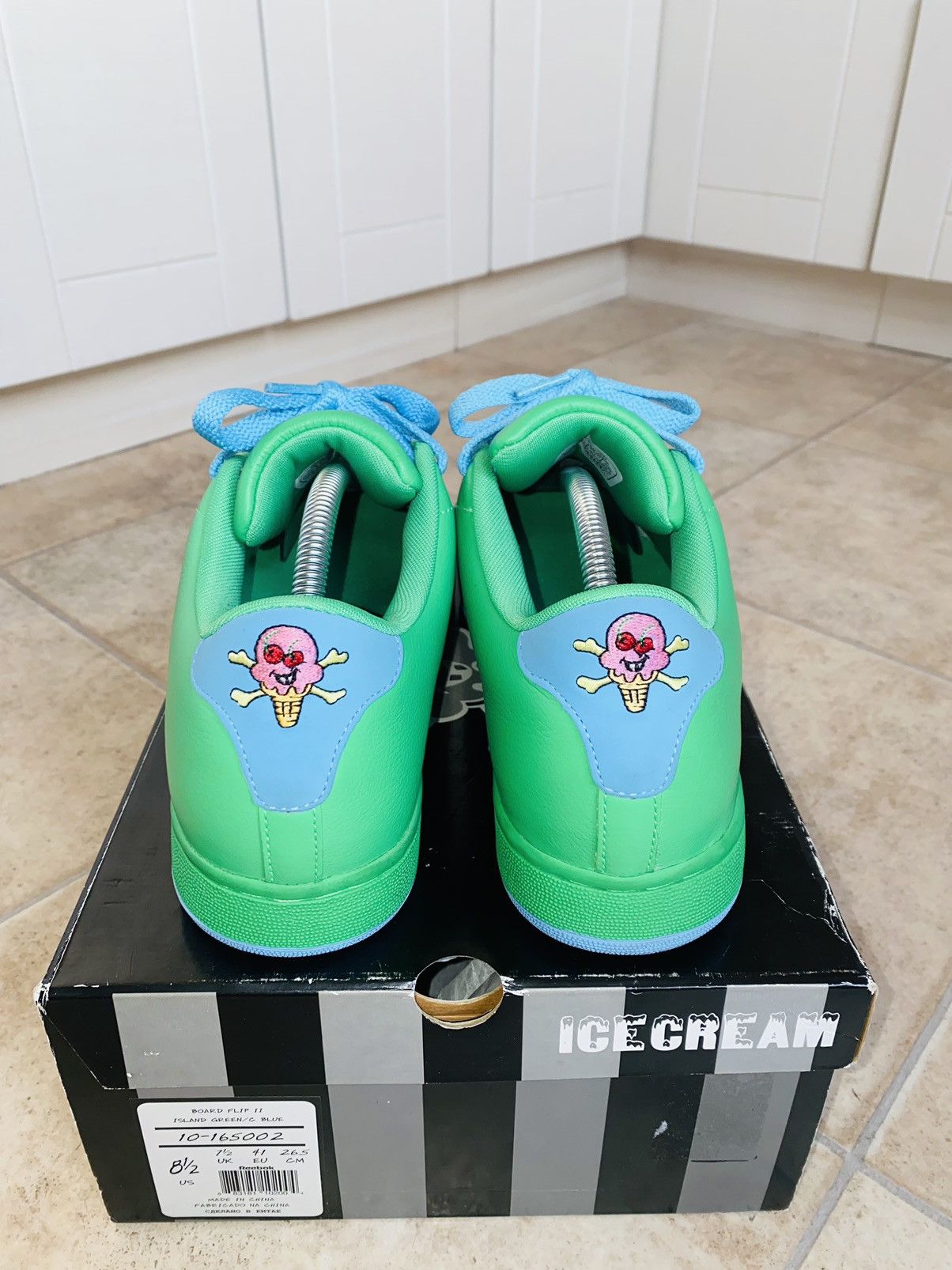 Icecream × Reebok BBC Reebok 2007 Board Flip2 Human Race Bape Nigo Human Made Size US 8.5 / EU 41-42 - 2 Thumbnail