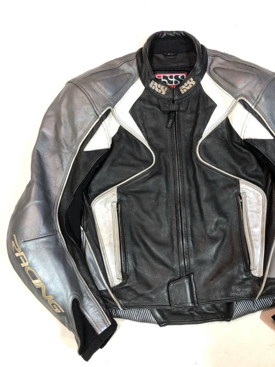 Other IXS XR Leather Moto Racing Jacket Size US M / EU 48-50 / 2 - 3 Thumbnail