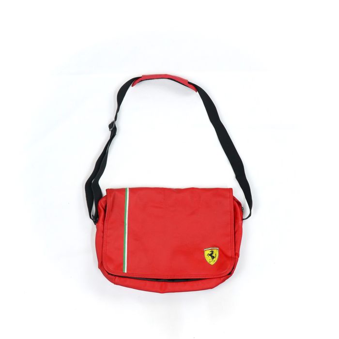 Vintage Ferrari laptop messenger bag Grailed