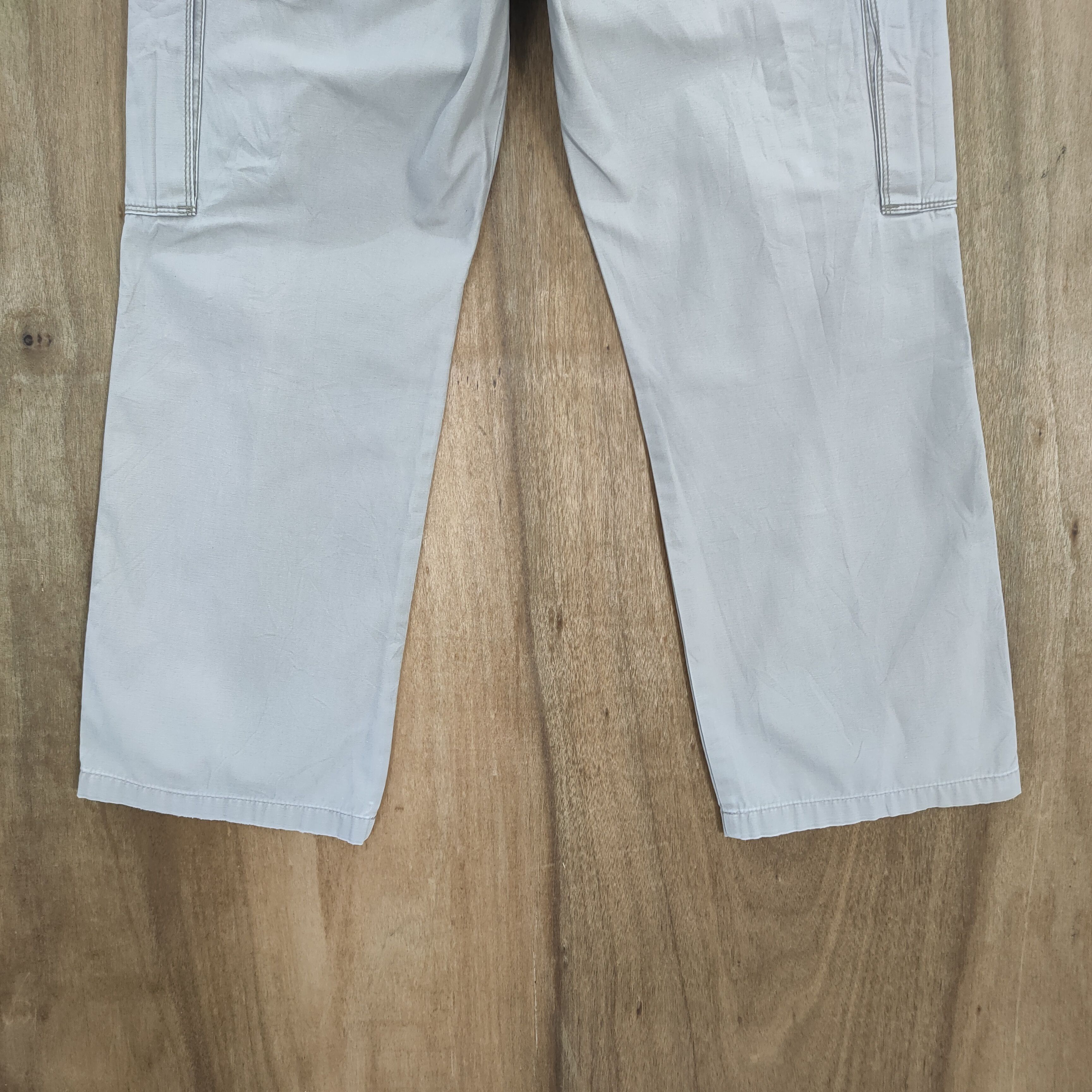 Japanese Brand VINTAGE JAPANESE DOUBLE KNEE CARGO PANTS TROUSERS Size US 33 - 9 Thumbnail