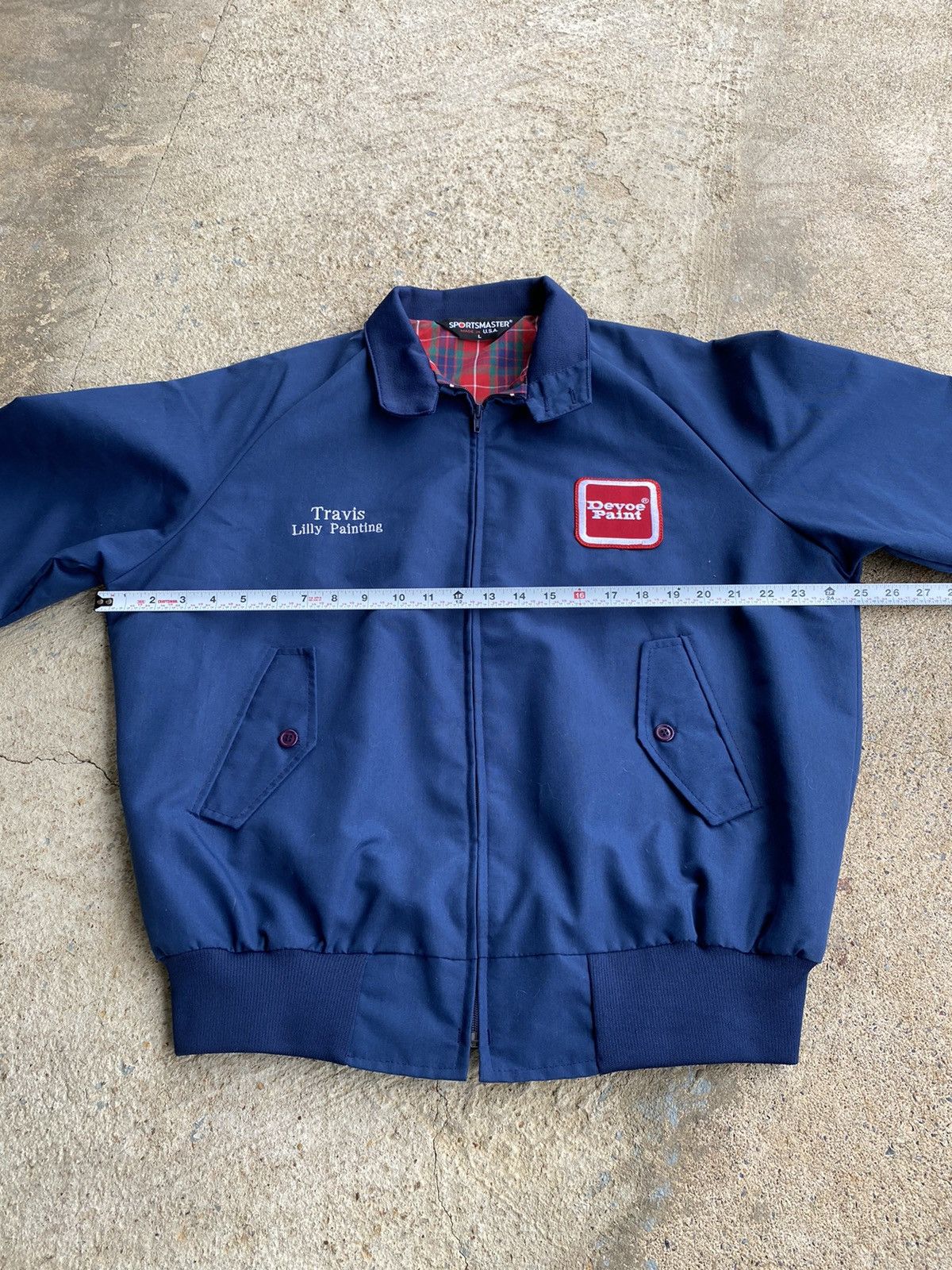 Japanese Brand × Vintage Vintage 80’s Painters Work Wear Bomber Jacket Size US XL / EU 56 / 4 - 8 Thumbnail