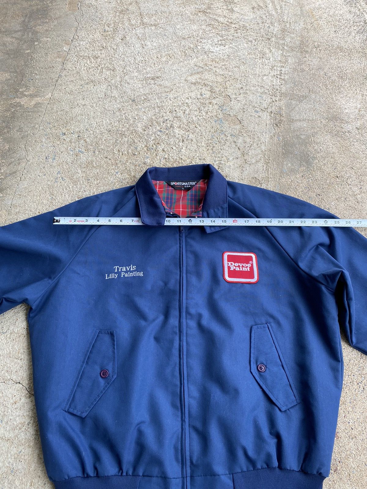 Japanese Brand × Vintage Vintage 80’s Painters Work Wear Bomber Jacket Size US XL / EU 56 / 4 - 9 Thumbnail