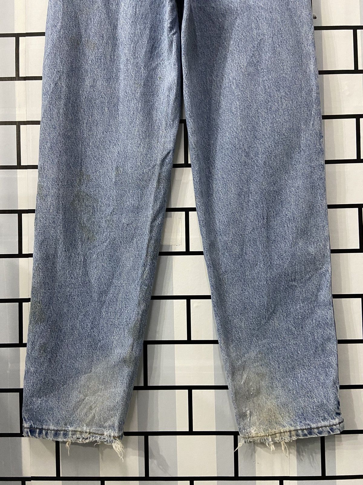 Levi's × Vintage Vintage Levi’s 550 Relaxed Fit Light Blue Wash Denim Pants Size US 29 - 10 Thumbnail