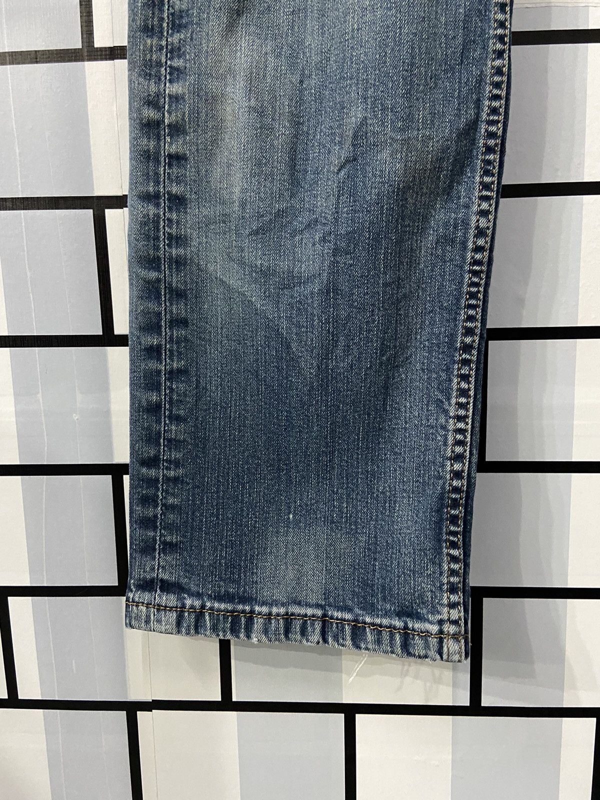 Levi's × Vintage Vintage Levi’s 505 Distressed Denim Pants 32X32 Size US 32 / EU 48 - 6 Thumbnail
