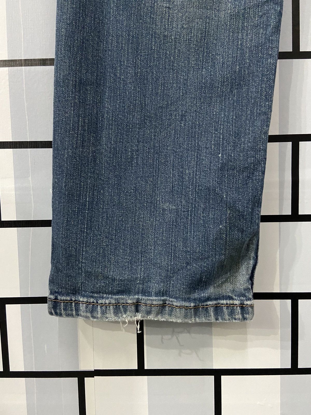Levi's × Vintage Vintage Levi’s 505 Distressed Denim Pants 32X32 Size US 32 / EU 48 - 16 Thumbnail