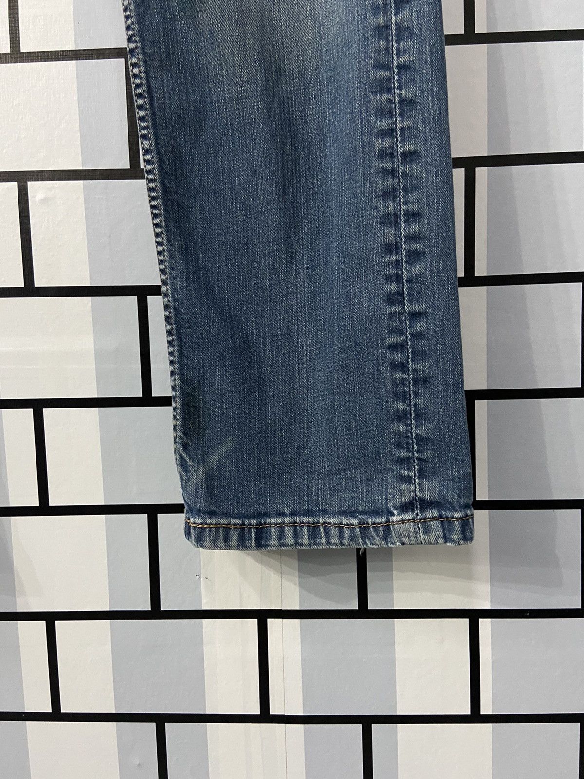 Levi's × Vintage Vintage Levi’s 505 Distressed Denim Pants 32X32 Size US 32 / EU 48 - 5 Thumbnail