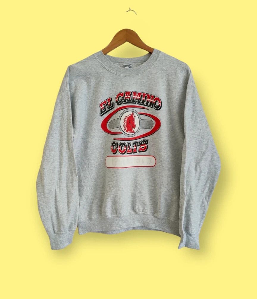 Gildan × Vintage Vintage El Camino Colts Pullover Sweatshirts Size US M / EU 48-50 / 2 - 1 Thumbnail