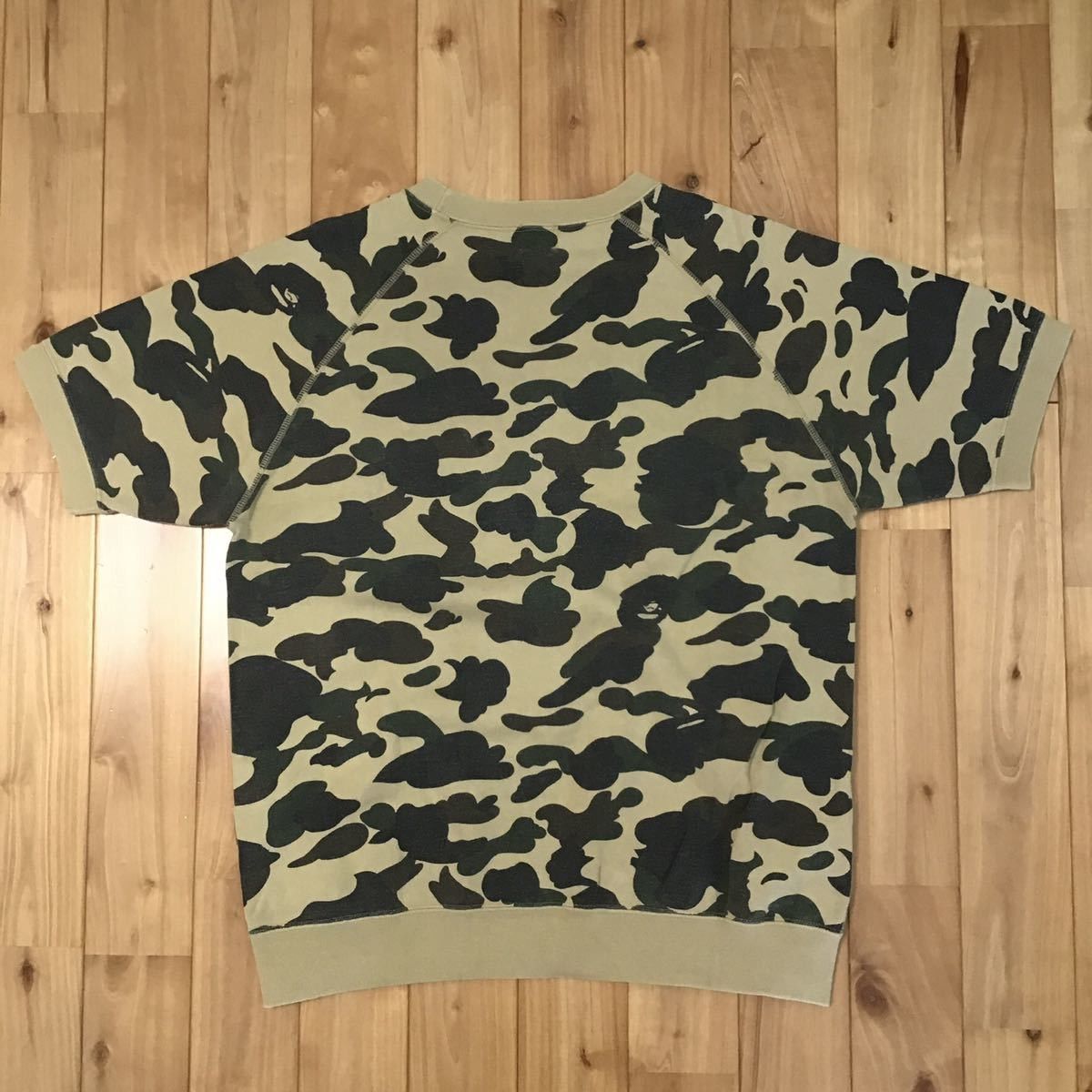Bape × Swarovski Swarovski BAPE logo 1st camo yellow sweat shirt Size US M / EU 48-50 / 2 - 6 Thumbnail