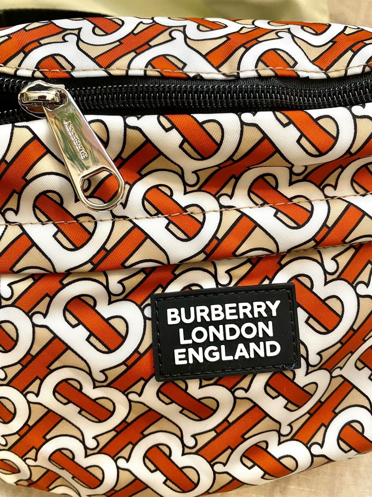 Burberry Burberry nylon monogram belt bag backpack kids new Size ONE SIZE - 5 Thumbnail