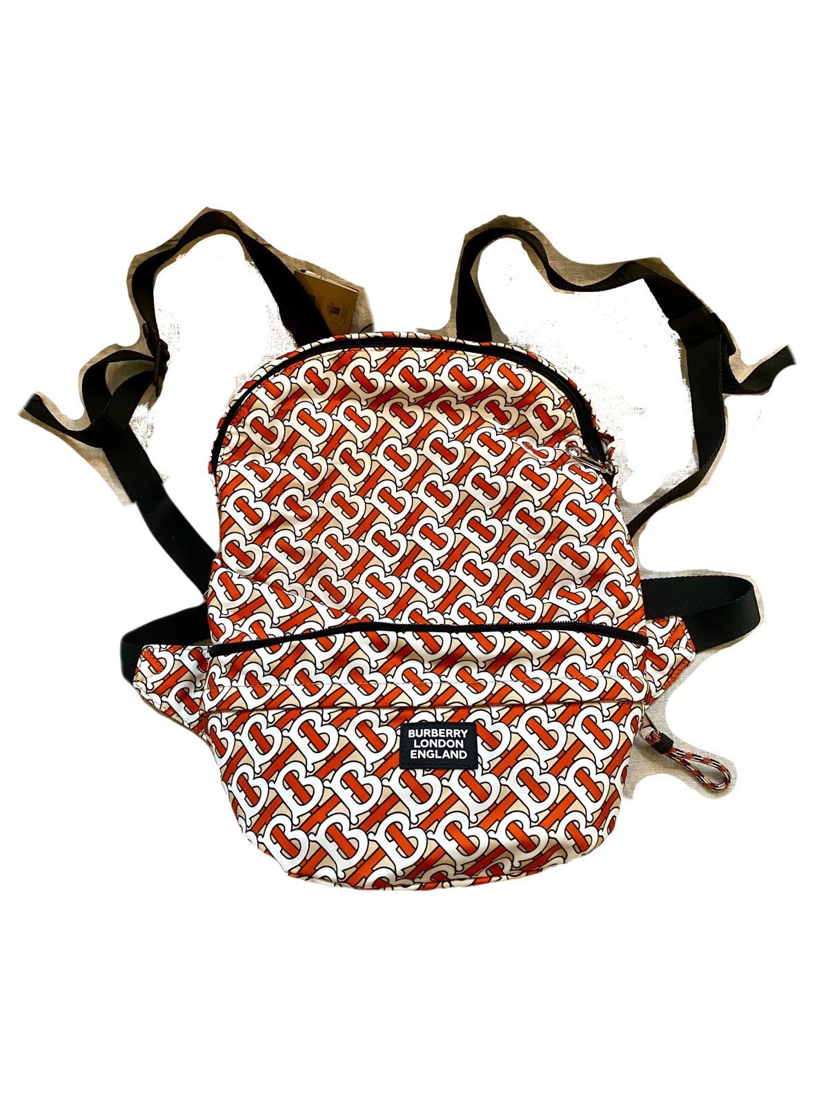 Burberry Burberry nylon monogram belt bag backpack kids new Size ONE SIZE - 1 Thumbnail