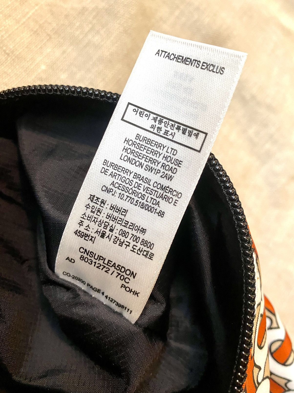 Burberry Burberry nylon monogram belt bag backpack kids new Size ONE SIZE - 6 Thumbnail