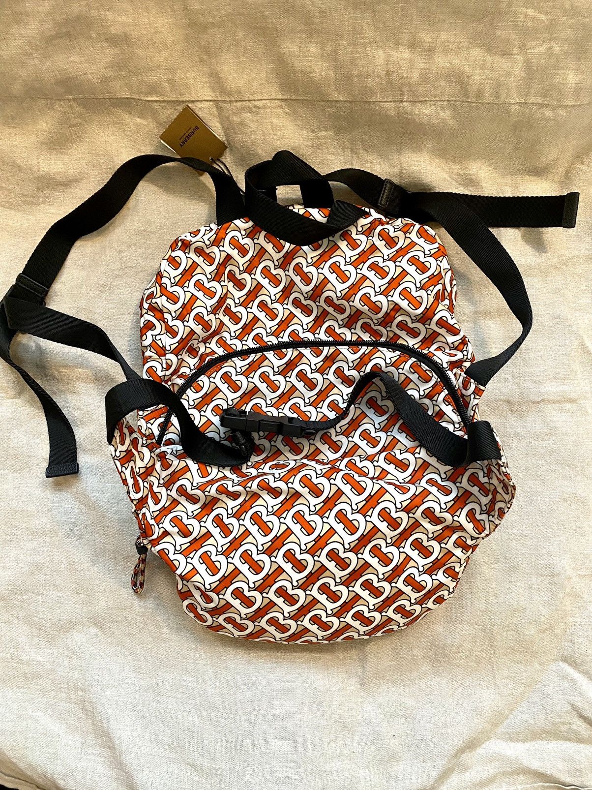 Burberry Burberry nylon monogram belt bag backpack kids new Size ONE SIZE - 8 Thumbnail