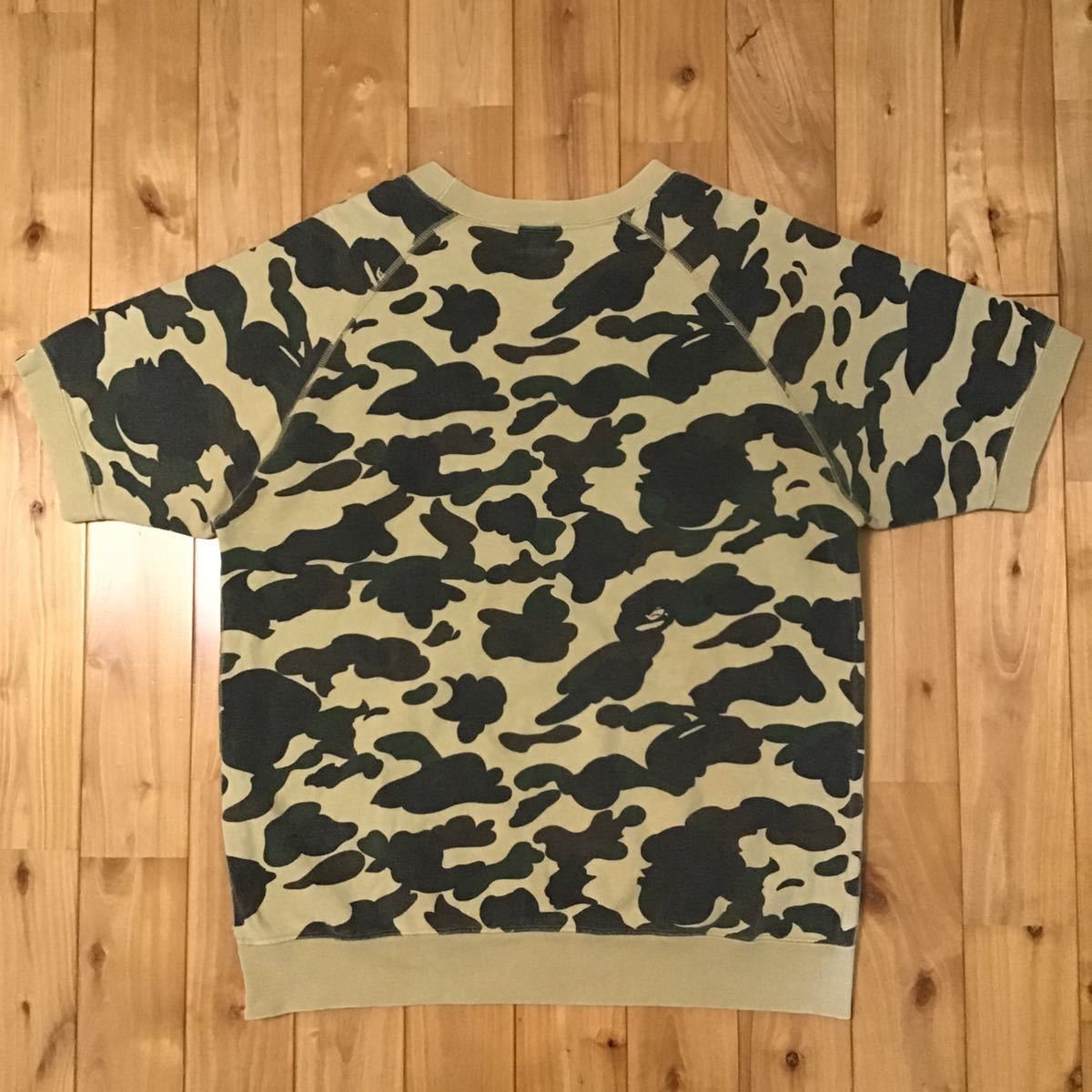 Bape × Swarovski Swarovski BAPE logo sweat shirt 1st camo yellow Size US M / EU 48-50 / 2 - 5 Thumbnail
