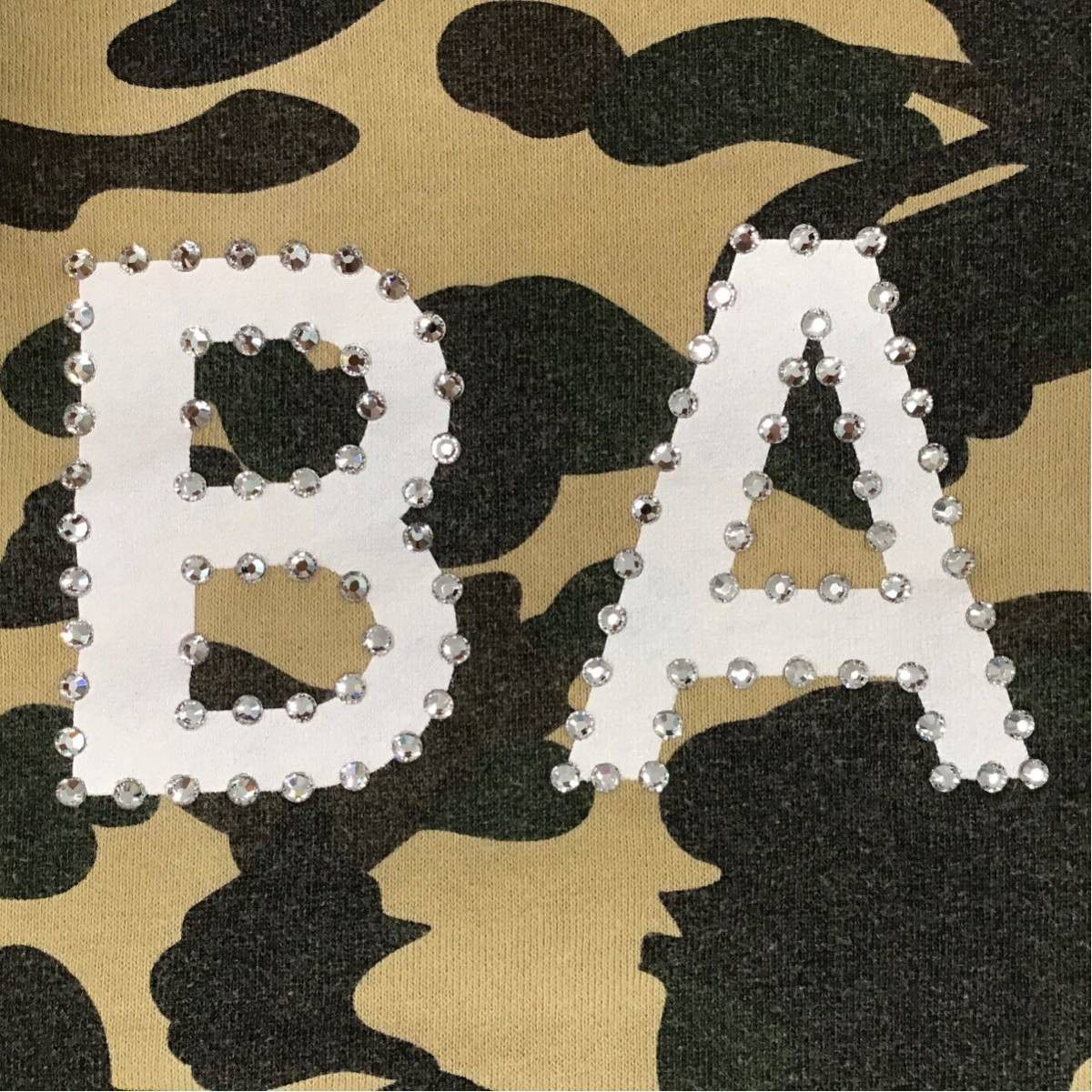 Bape × Swarovski Swarovski BAPE logo sweat shirt 1st camo yellow Size US M / EU 48-50 / 2 - 3 Thumbnail