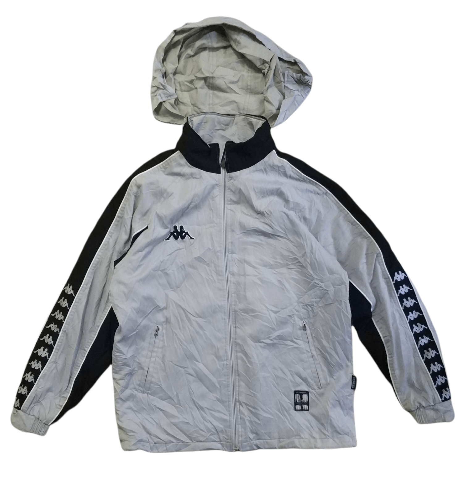 Kappa 🔥Vintage Kappa Side Stripe Hoodie Windbreaker Size US M / EU 48-50 / 2 - 3 Thumbnail