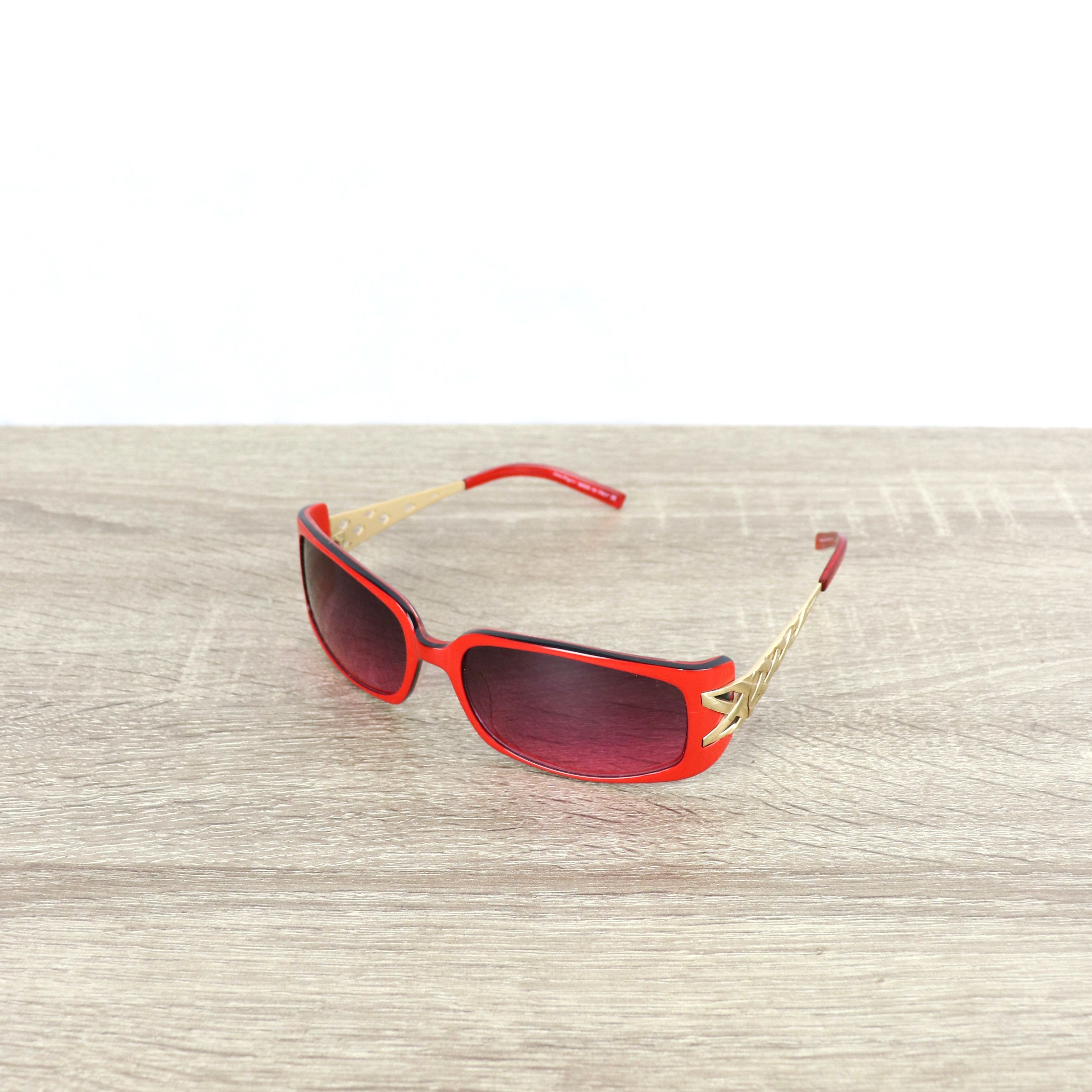Salvatore Ferragamo Ferragamo vintage gothic sunglasses Size ONE SIZE - 2 Thumbnail