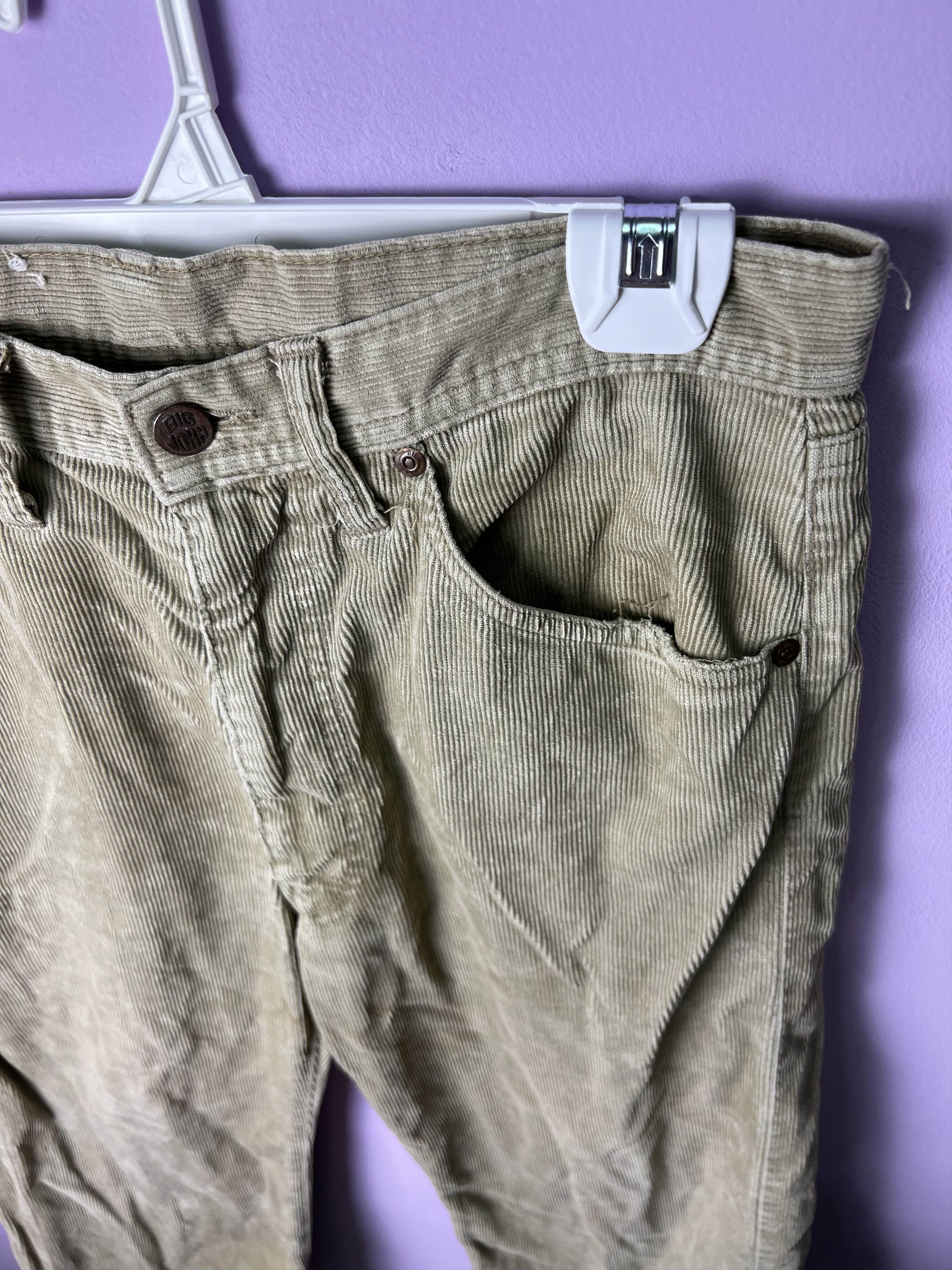 Big John 🔥Vintage Big John Pre Shrunk Corduroy Pants Size US 31 - 8 Thumbnail