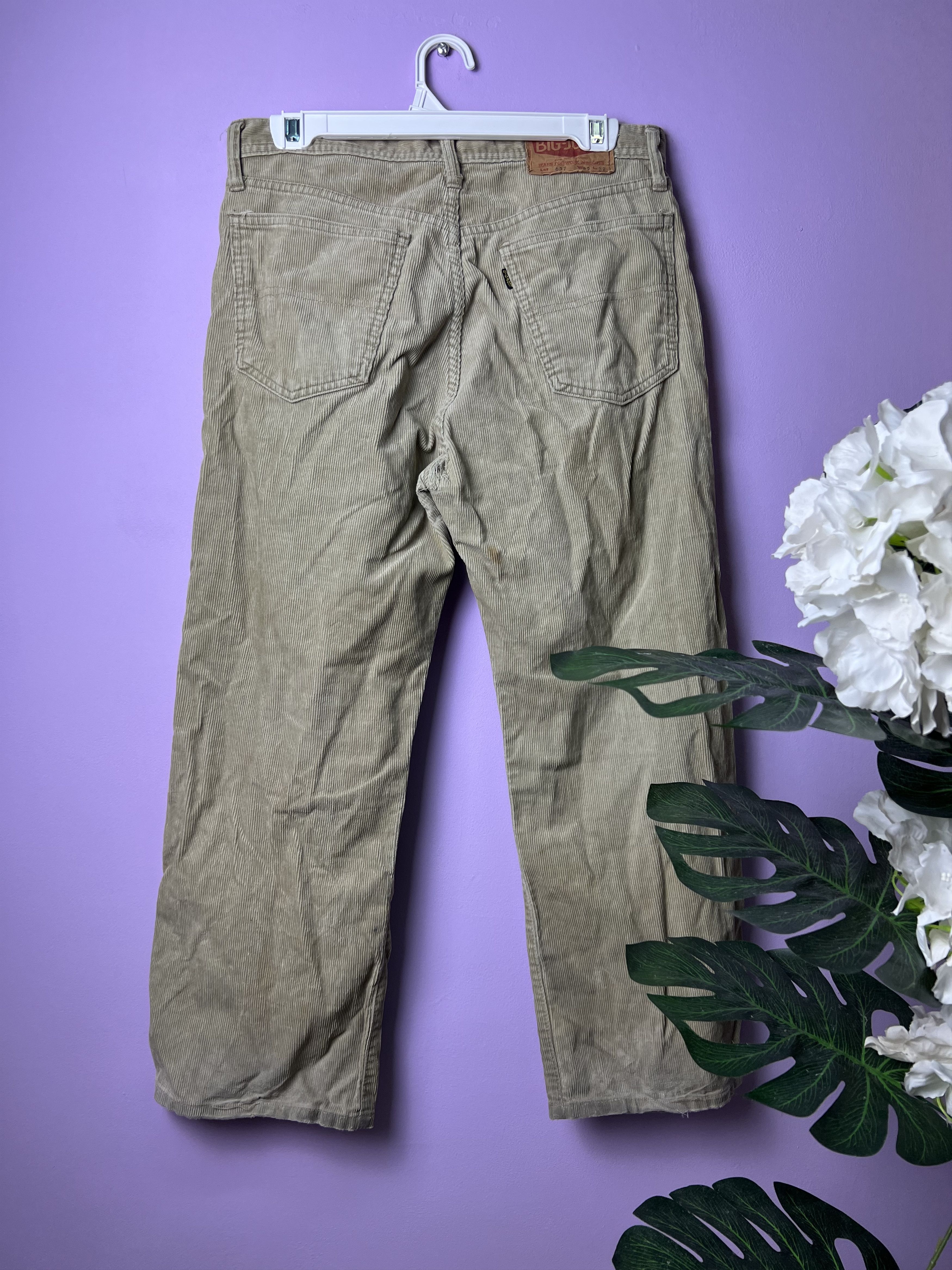 Big John 🔥Vintage Big John Pre Shrunk Corduroy Pants Size US 31 - 2 Thumbnail