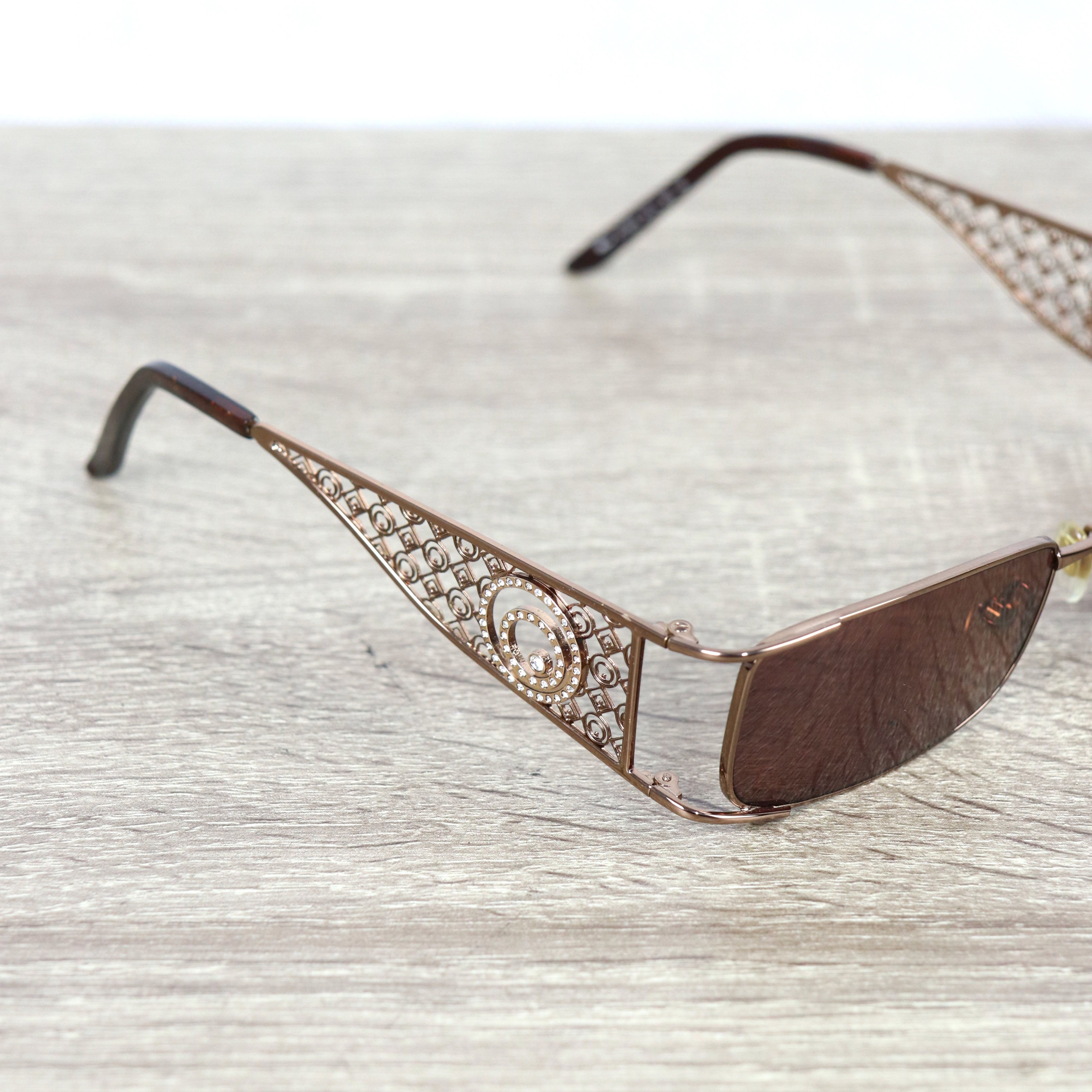 Chopard Chopard bronze swarovski luxury sunglasses Size ONE SIZE - 2 Thumbnail