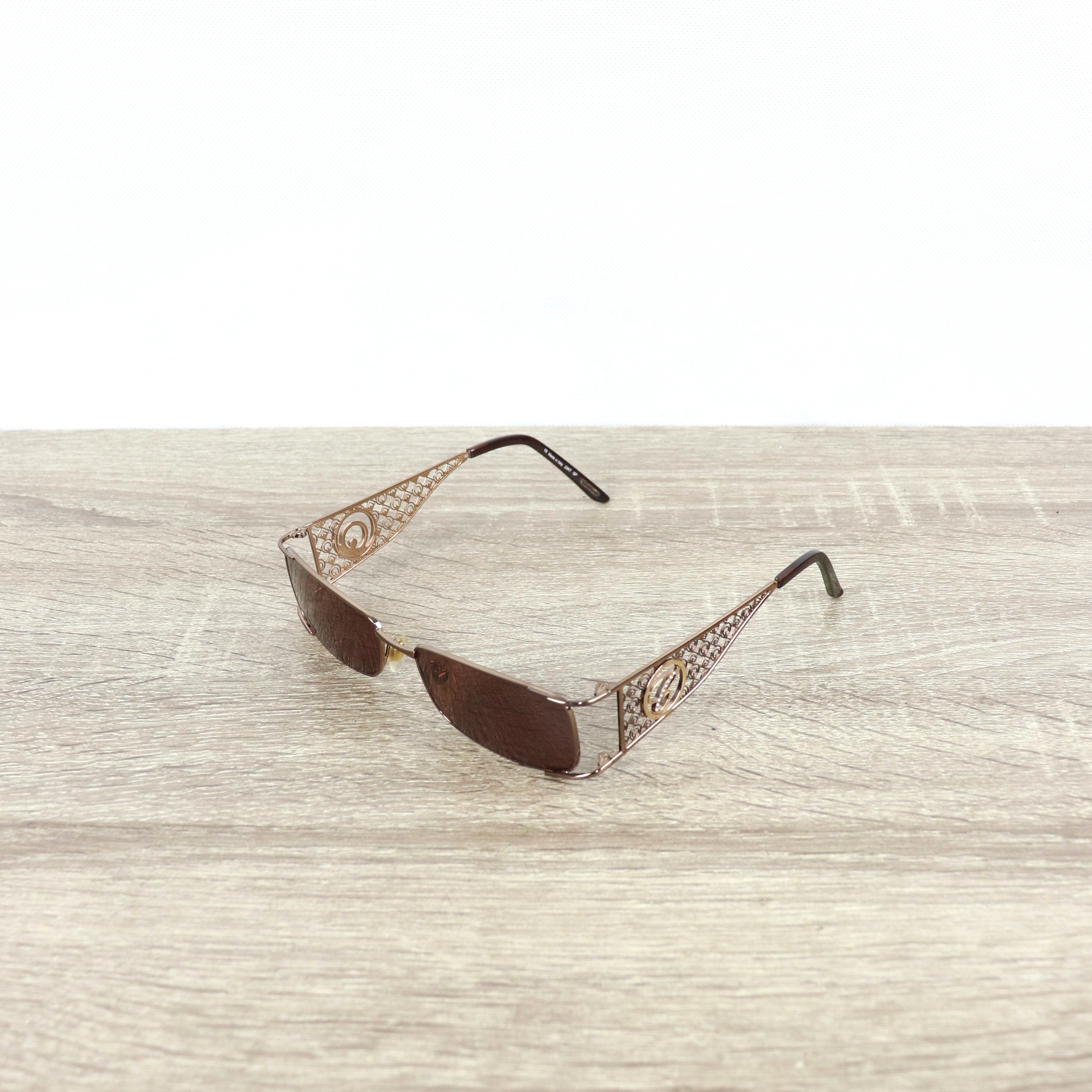 Chopard Chopard bronze swarovski luxury sunglasses Size ONE SIZE - 4 Thumbnail