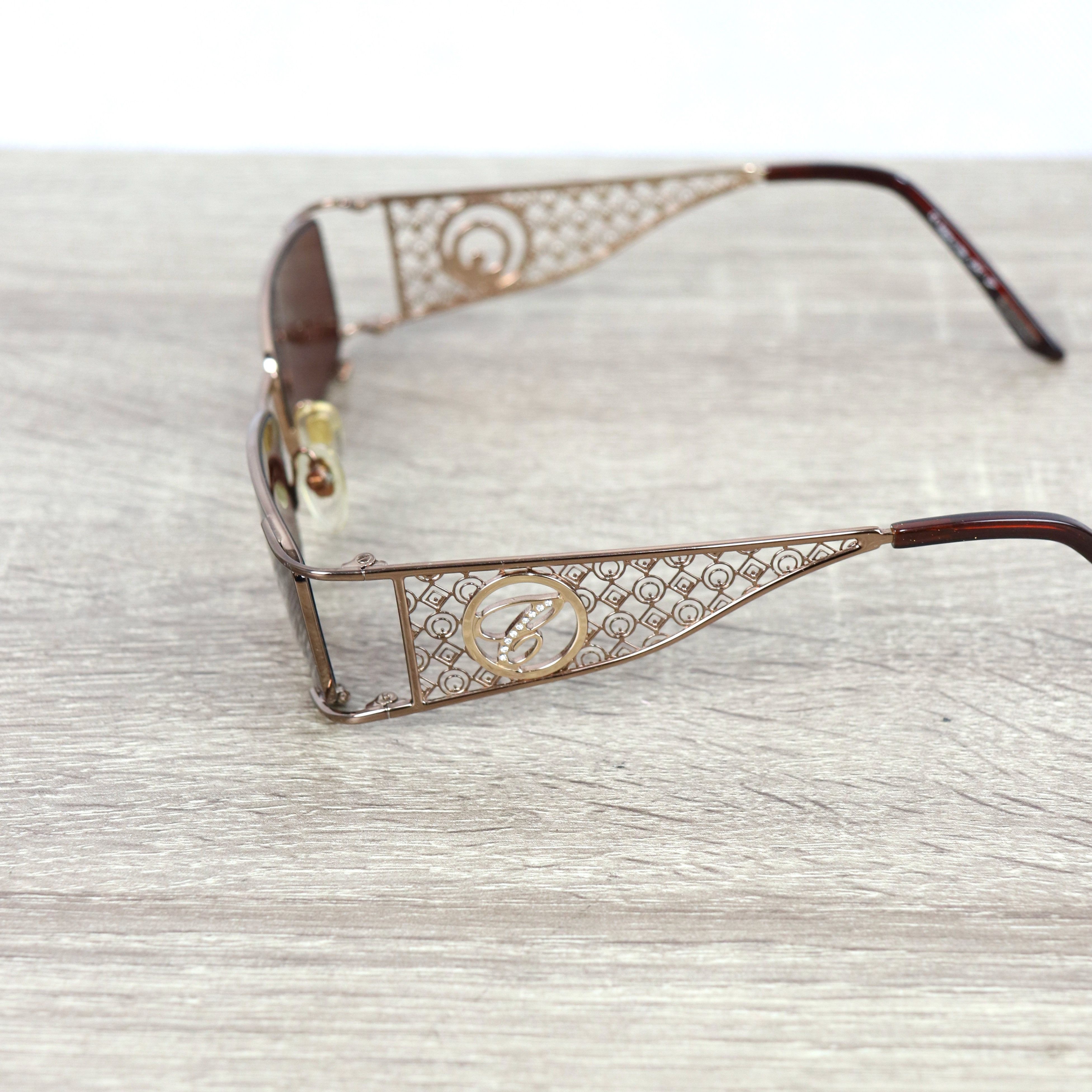 Chopard Chopard bronze swarovski luxury sunglasses Size ONE SIZE - 5 Thumbnail