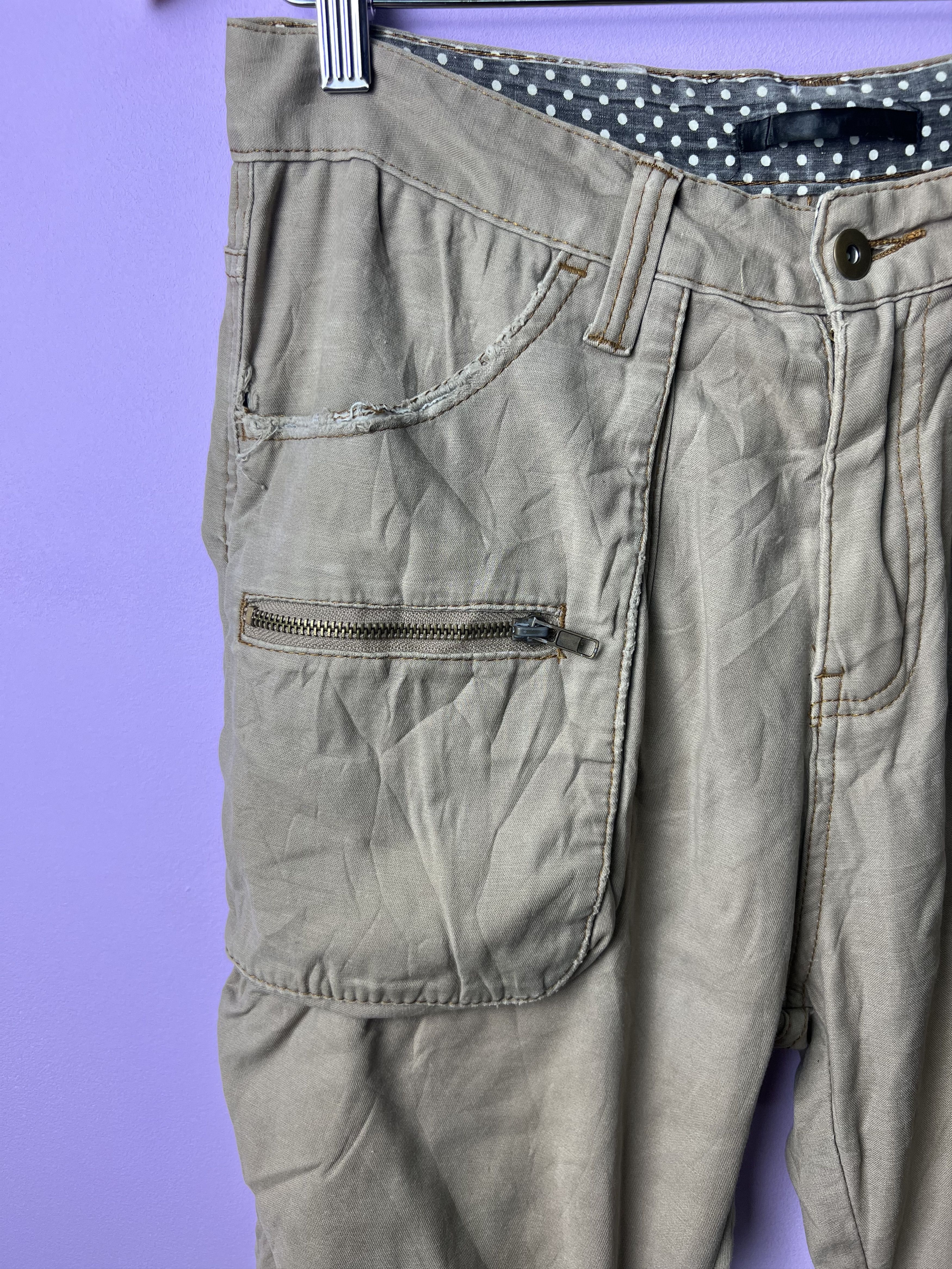 Japanese Brand 🔥Distressed Apache Vintage Tactical Cargo Pants Size US 32 / EU 48 - 7 Thumbnail