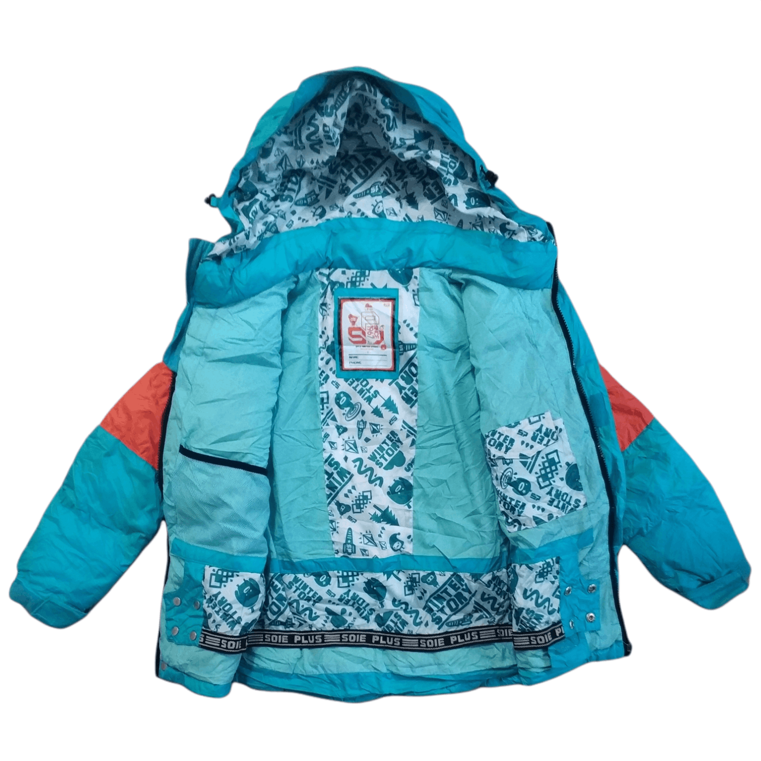 Japanese Brand 🔥Soei Plus Multicolour Hoodie Jacket For Kids Size US XS / EU 42 / 0 - 1 Thumbnail