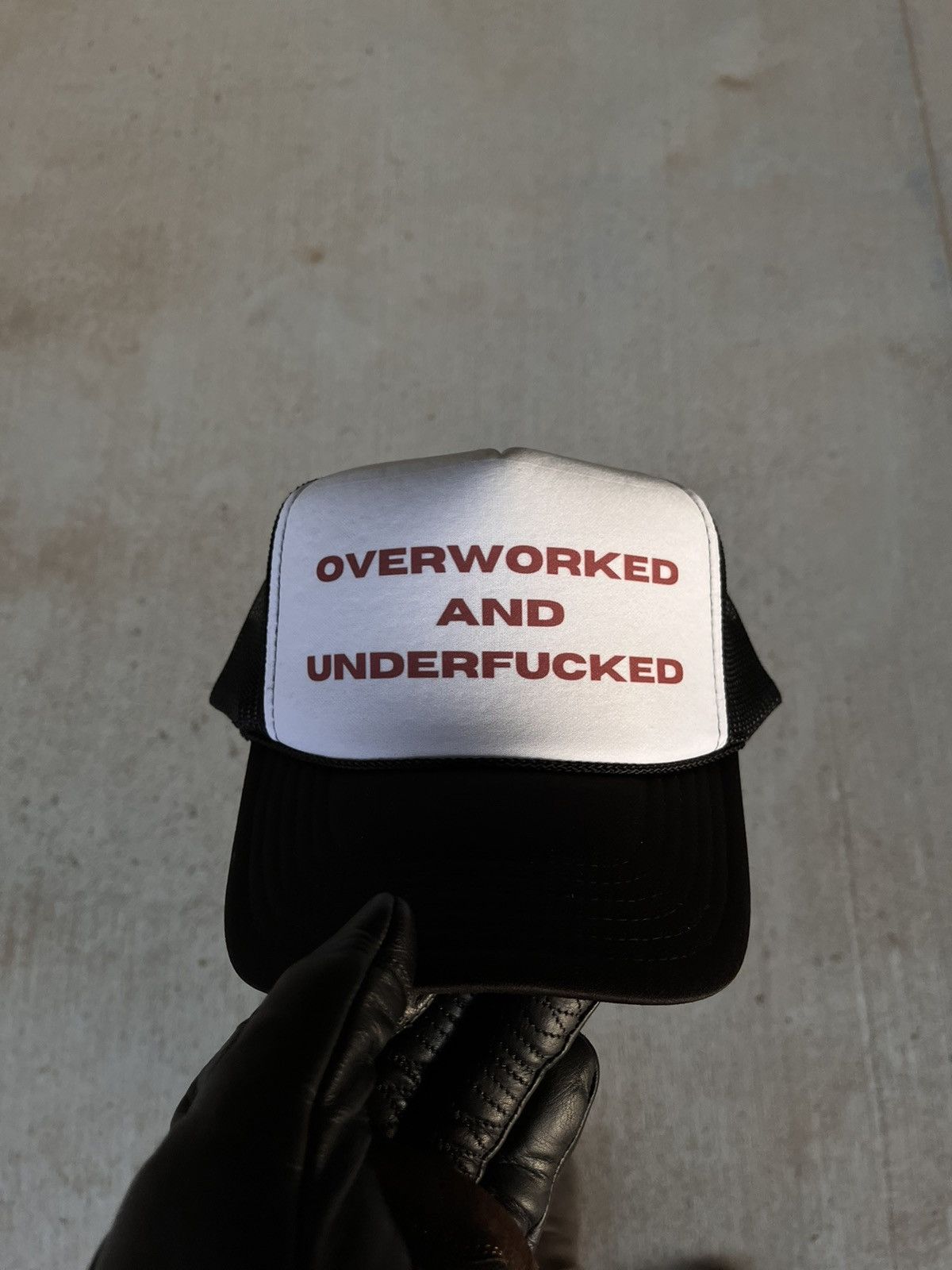 “Overworked & Underfucked” Trucker Cap