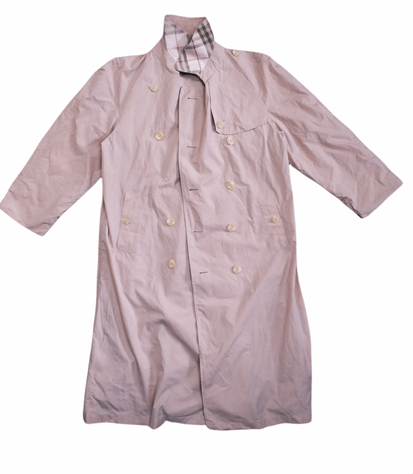 Burberry 🔥Vintage Burberrys' Light Long Jacket Size M / US 6-8 / IT 42-44 - 2 Thumbnail
