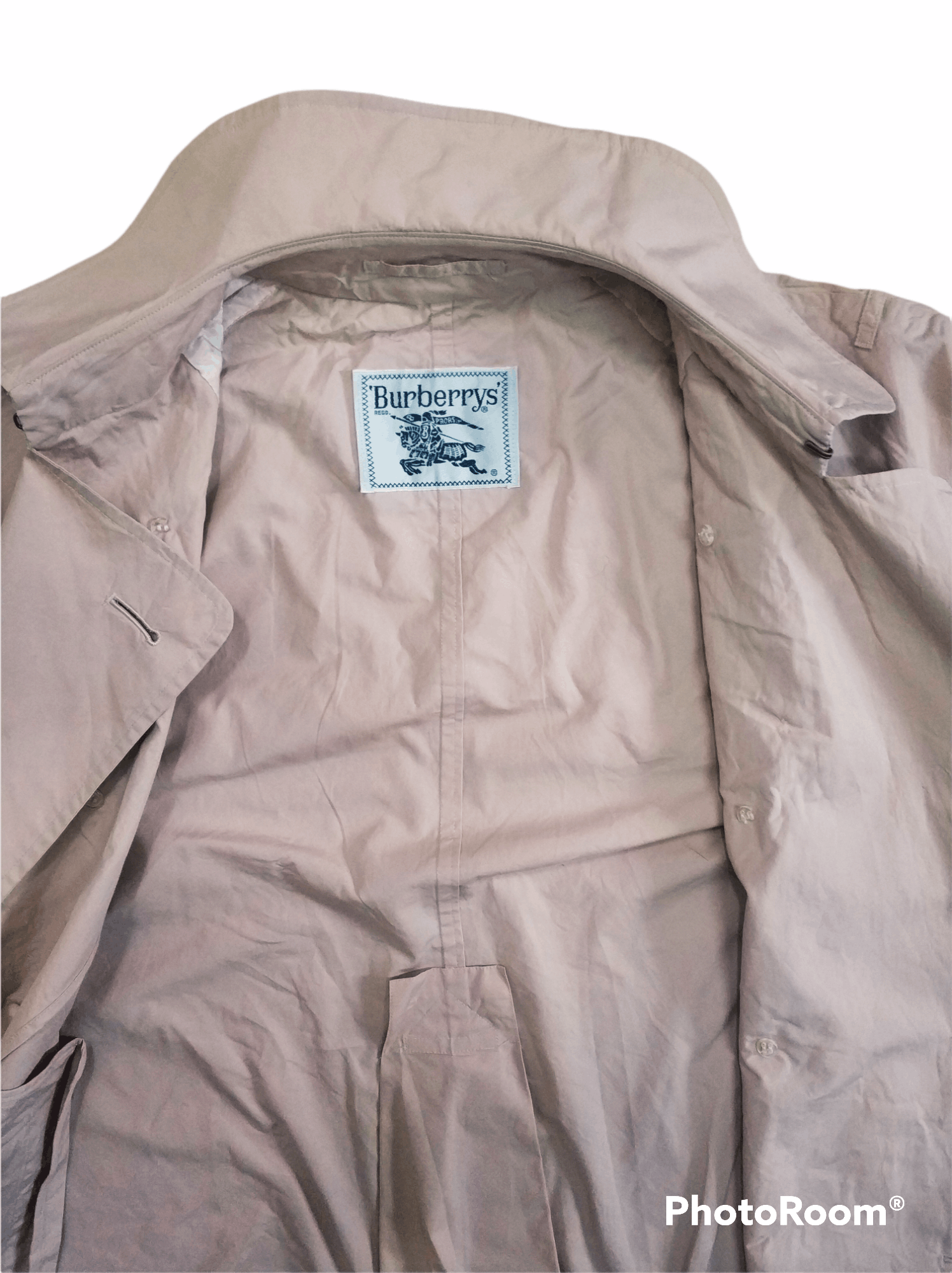 Burberry 🔥Vintage Burberrys' Light Long Jacket Size M / US 6-8 / IT 42-44 - 6 Thumbnail
