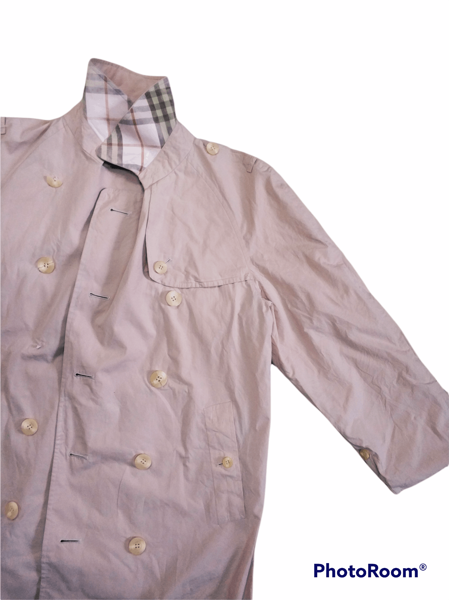 Burberry 🔥Vintage Burberrys' Light Long Jacket Size M / US 6-8 / IT 42-44 - 3 Thumbnail