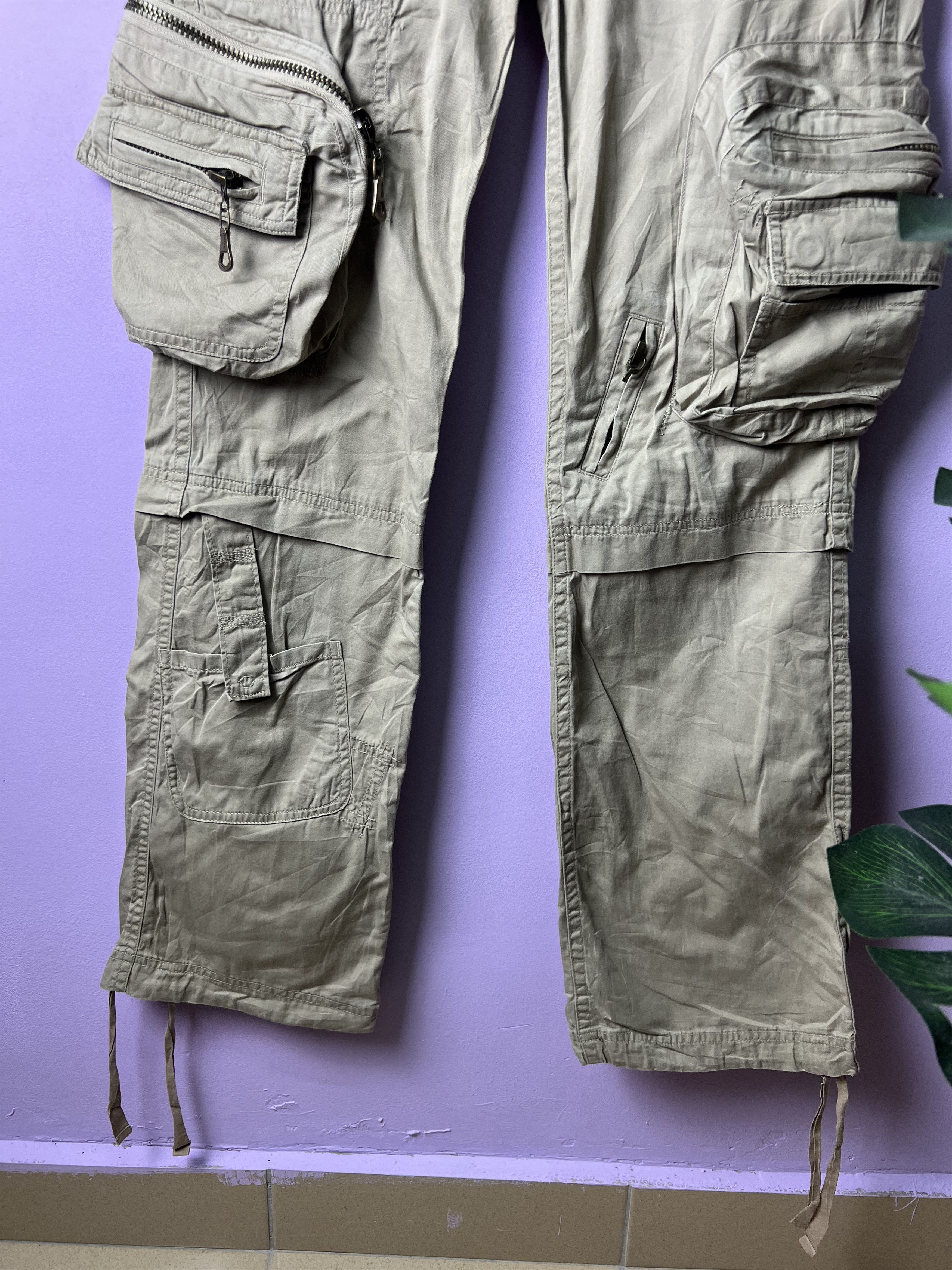 If Six Was Nine 🔥Barak Tactical Cargo Pants Travis Scott Style Size 28" / US 6 / IT 42 - 5 Thumbnail