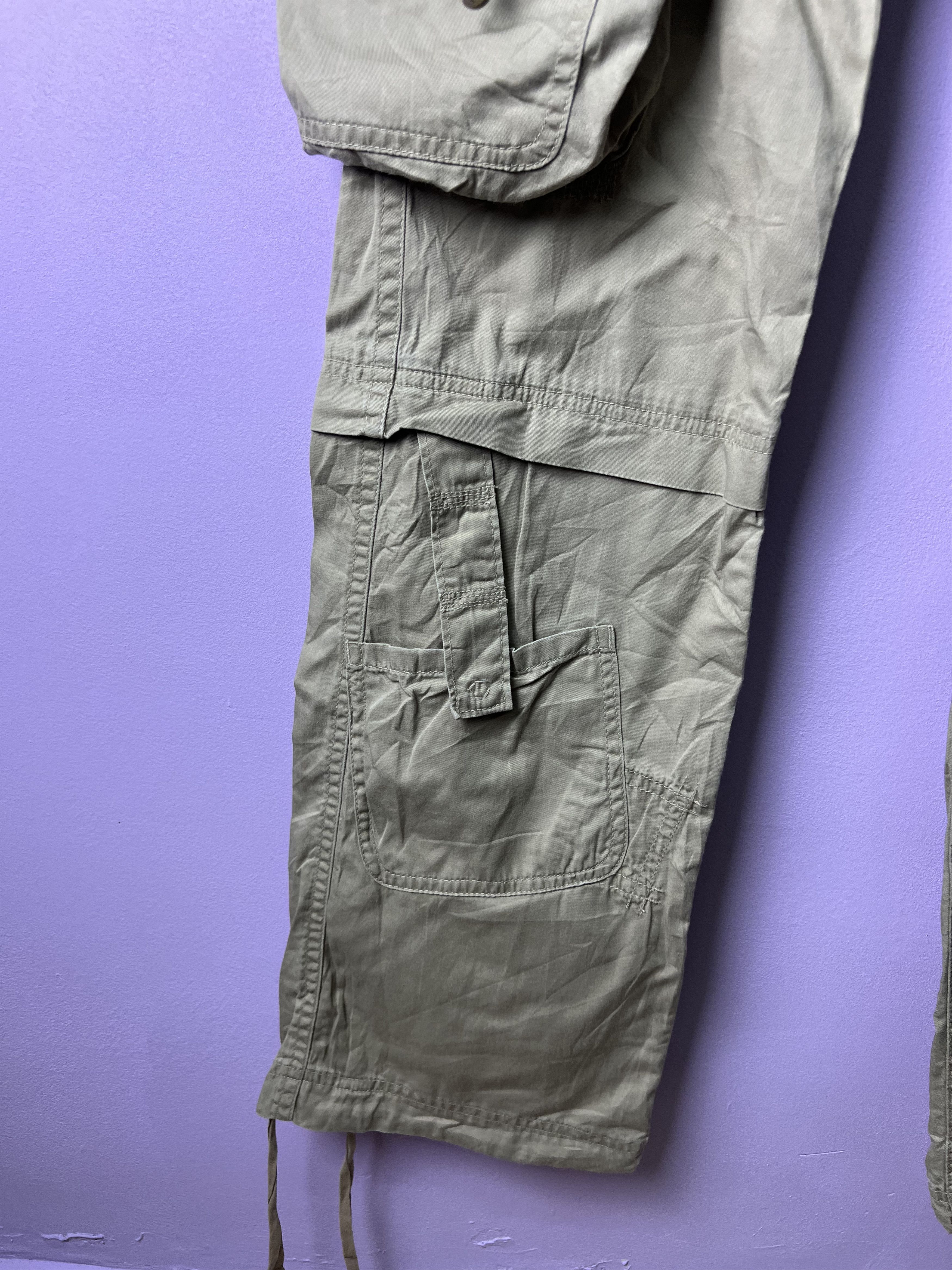 If Six Was Nine 🔥Barak Tactical Cargo Pants Travis Scott Style Size 28" / US 6 / IT 42 - 8 Thumbnail