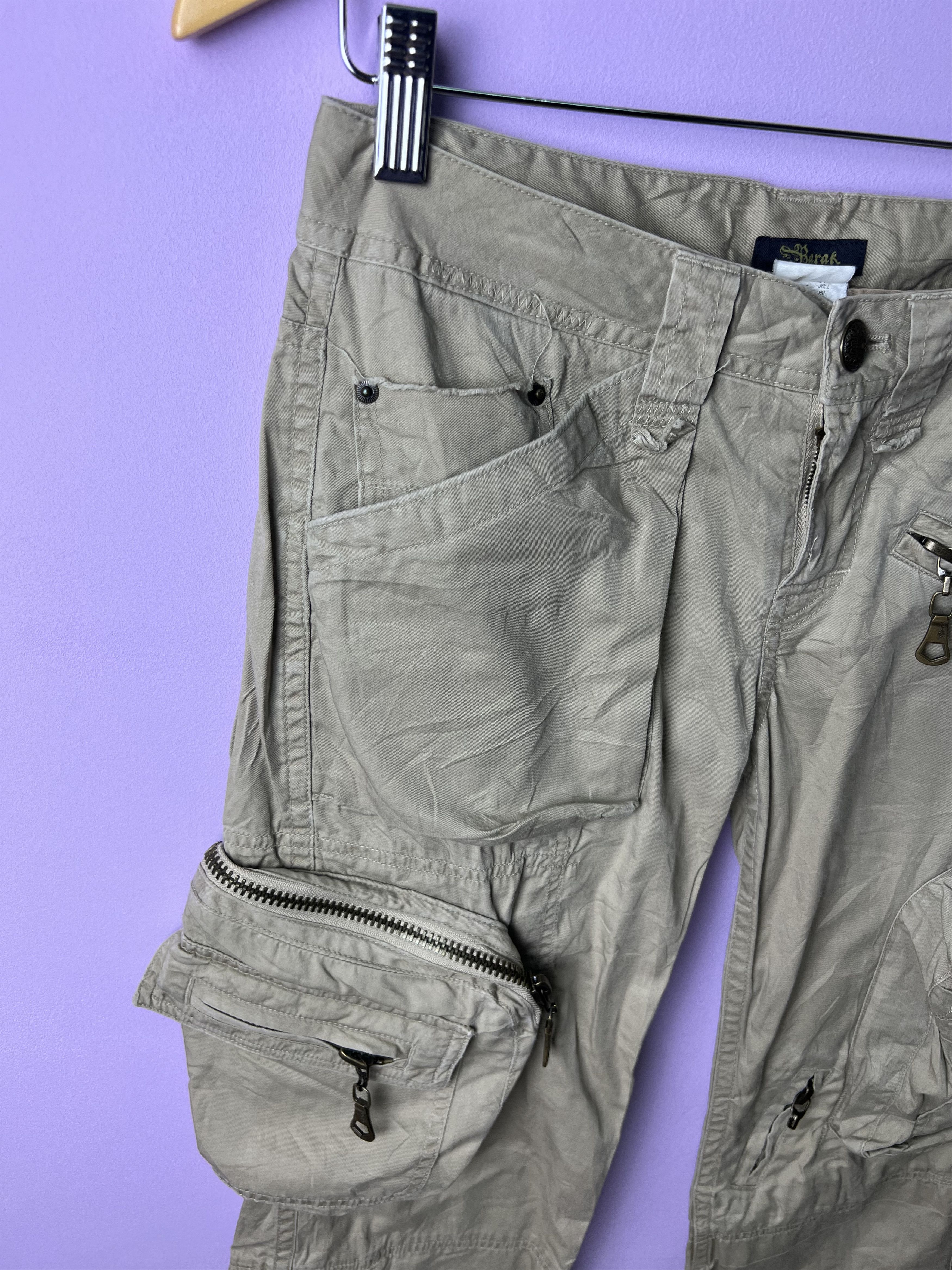 If Six Was Nine 🔥Barak Tactical Cargo Pants Travis Scott Style Size 28" / US 6 / IT 42 - 9 Thumbnail