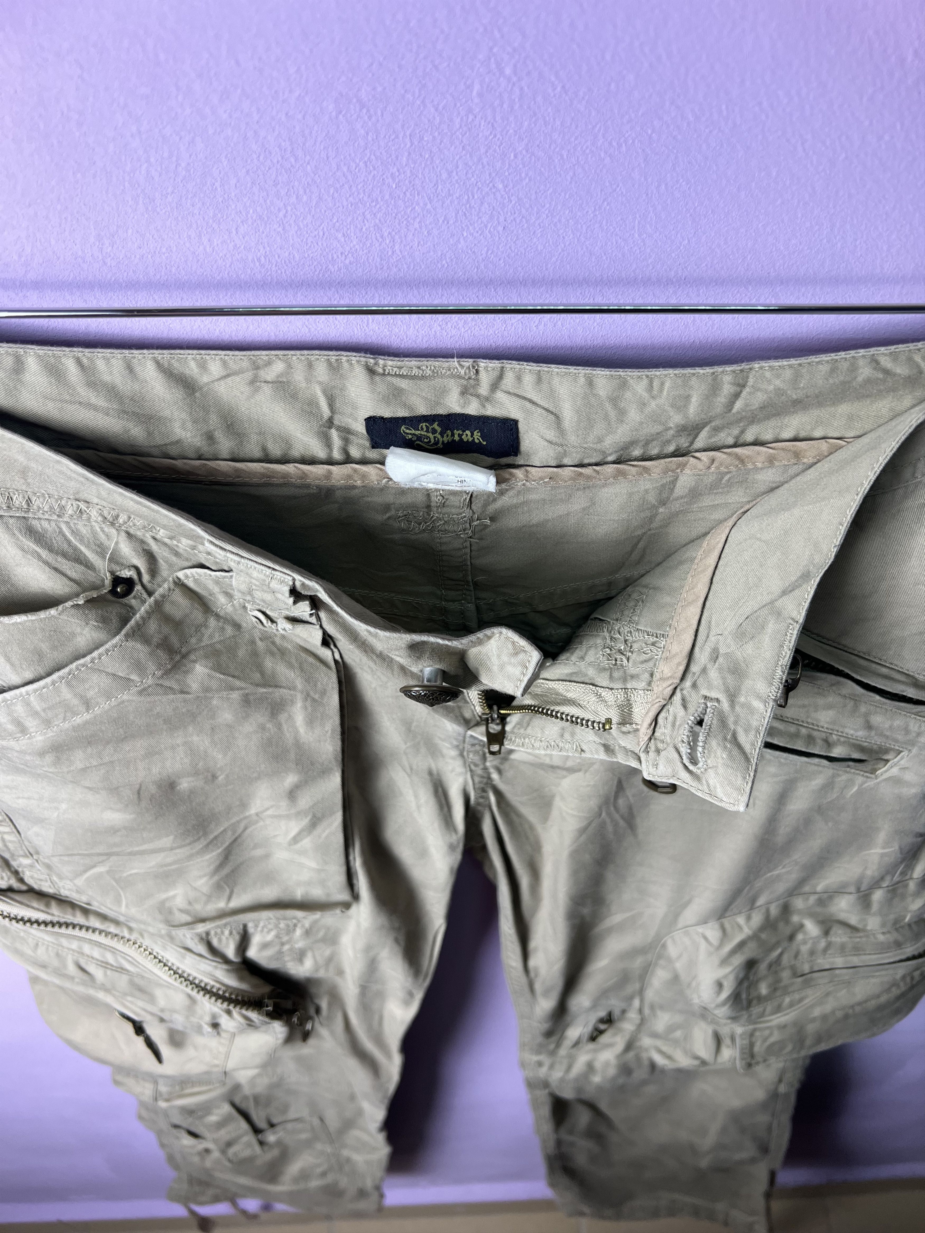 If Six Was Nine 🔥Barak Tactical Cargo Pants Travis Scott Style Size 28" / US 6 / IT 42 - 10 Thumbnail