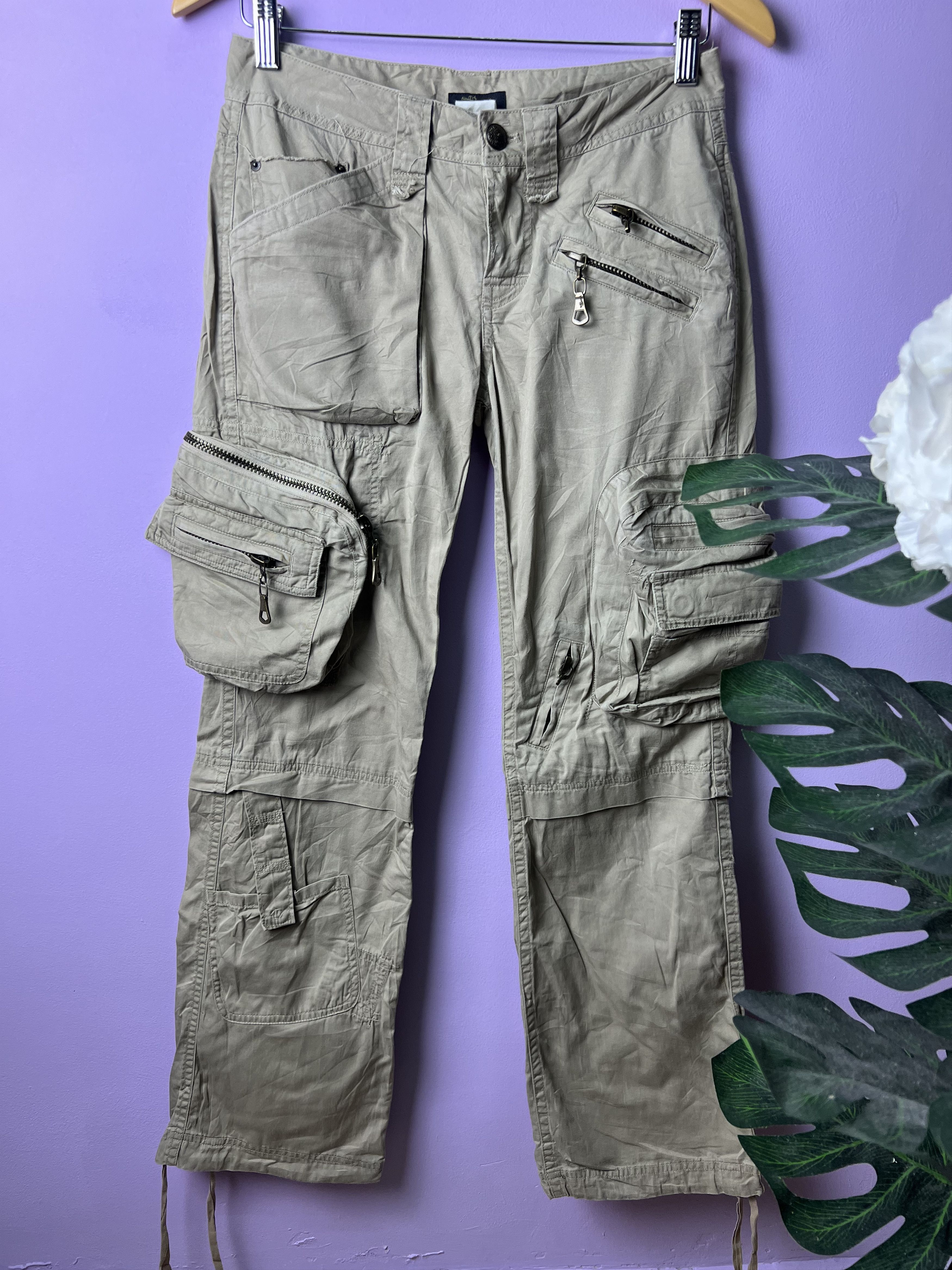 If Six Was Nine 🔥Barak Tactical Cargo Pants Travis Scott Style Size 28" / US 6 / IT 42 - 2 Thumbnail