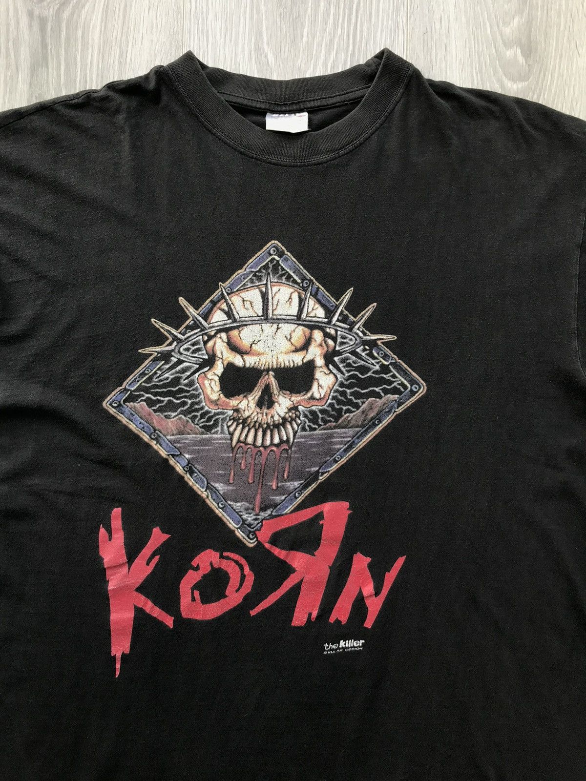 Band Tees × Vintage Vintage Korn 90’s Metal Band T-Shirt Slipknot Size US XXL / EU 58 / 5 - 2 Thumbnail