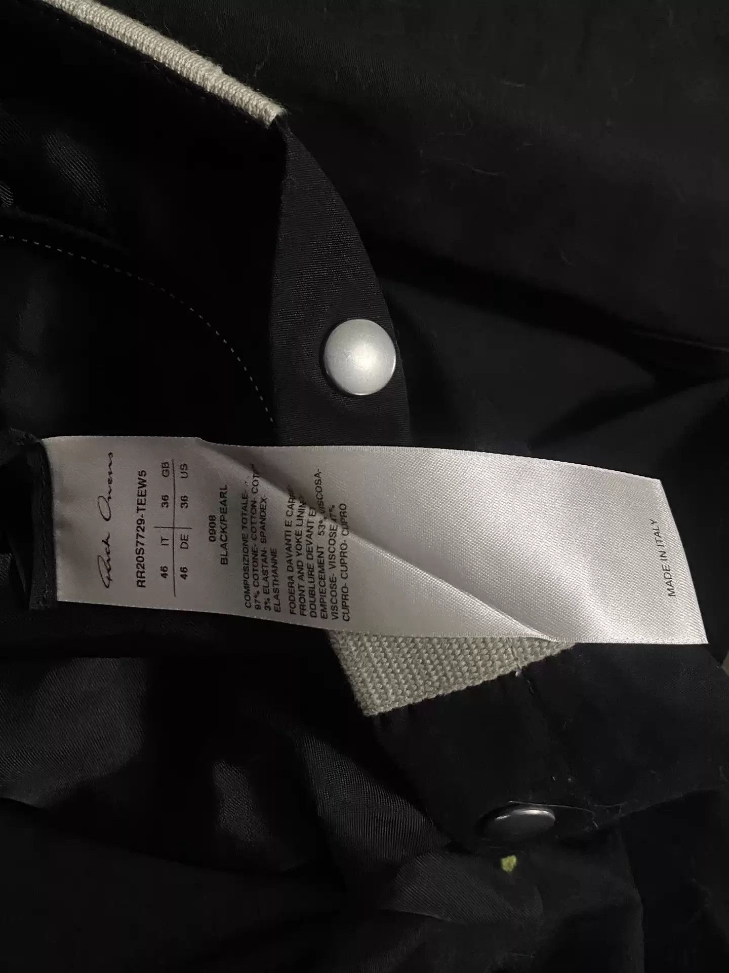 Rick Owens Rick Owens ro drkshdw bandage fishtail long sleeve shirt Size US S / EU 44-46 / 1 - 4 Thumbnail