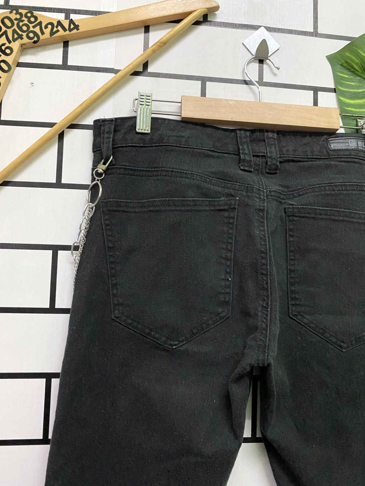 Designer × Japanese Brand × Seditionaries Japanese Brand BLACK PREMIUM Skinny Biker Zipper Pants Size US 30 / EU 46 - 10 Thumbnail