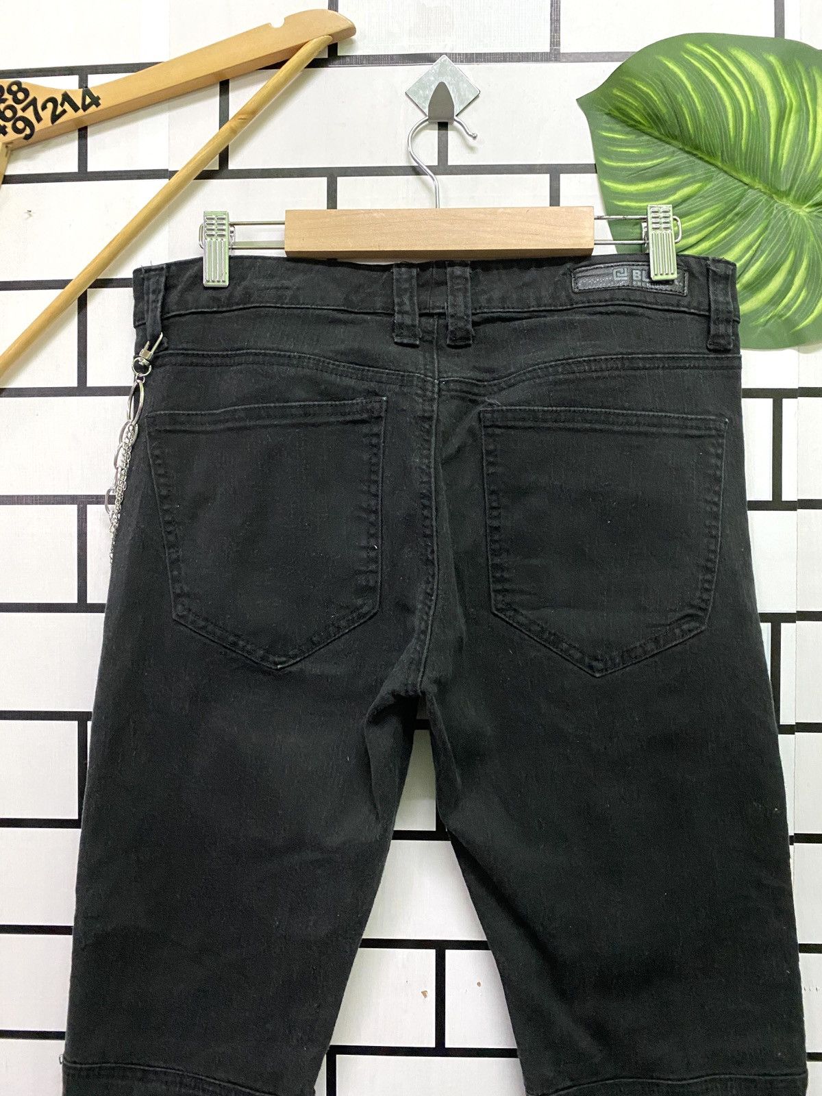 Designer × Japanese Brand × Seditionaries Japanese Brand BLACK PREMIUM Skinny Biker Zipper Pants Size US 30 / EU 46 - 9 Thumbnail
