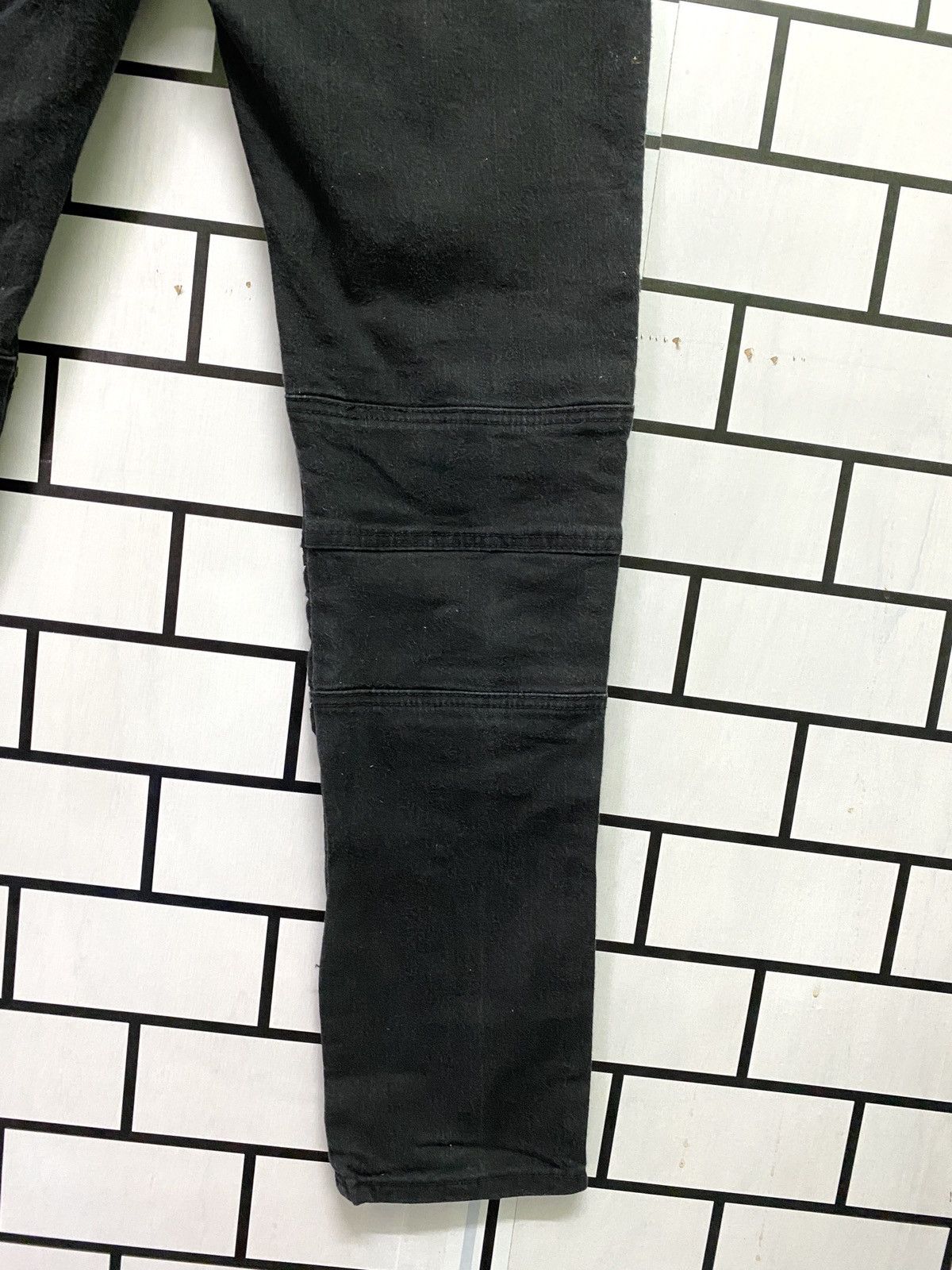 Designer × Japanese Brand × Seditionaries Japanese Brand BLACK PREMIUM Skinny Biker Zipper Pants Size US 30 / EU 46 - 14 Thumbnail
