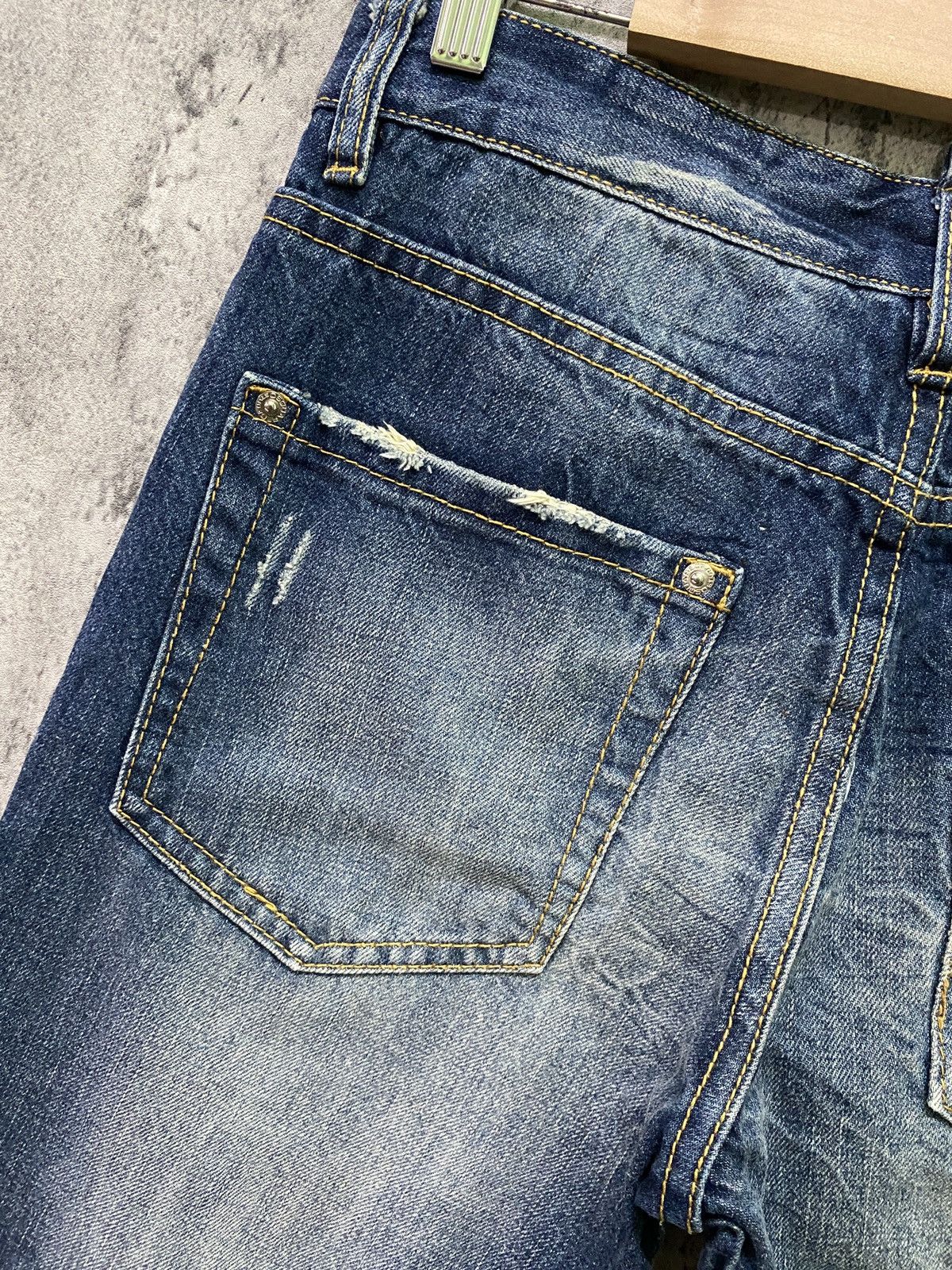 Designer × Dsquared2 × Hysteric Glamour DSQUARED2 Patches Blue Jean Size US 29 - 18 Thumbnail