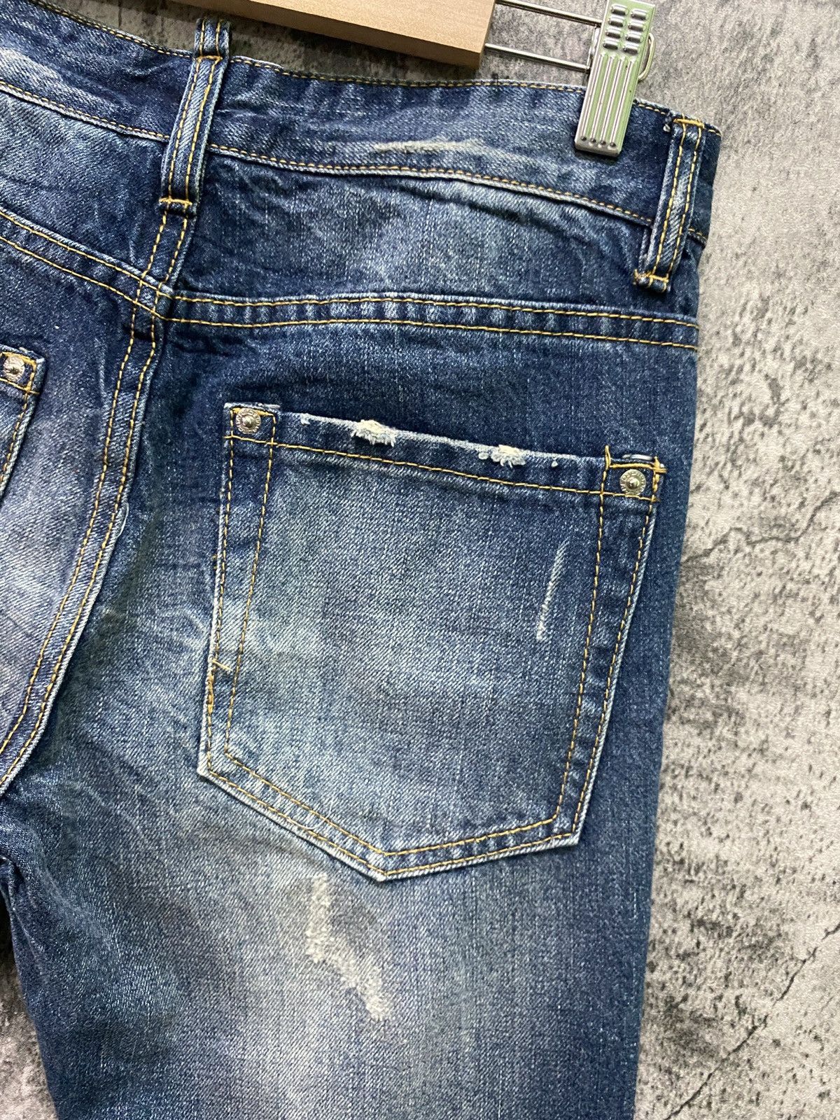 Designer × Dsquared2 × Hysteric Glamour DSQUARED2 Patches Blue Jean Size US 29 - 17 Thumbnail