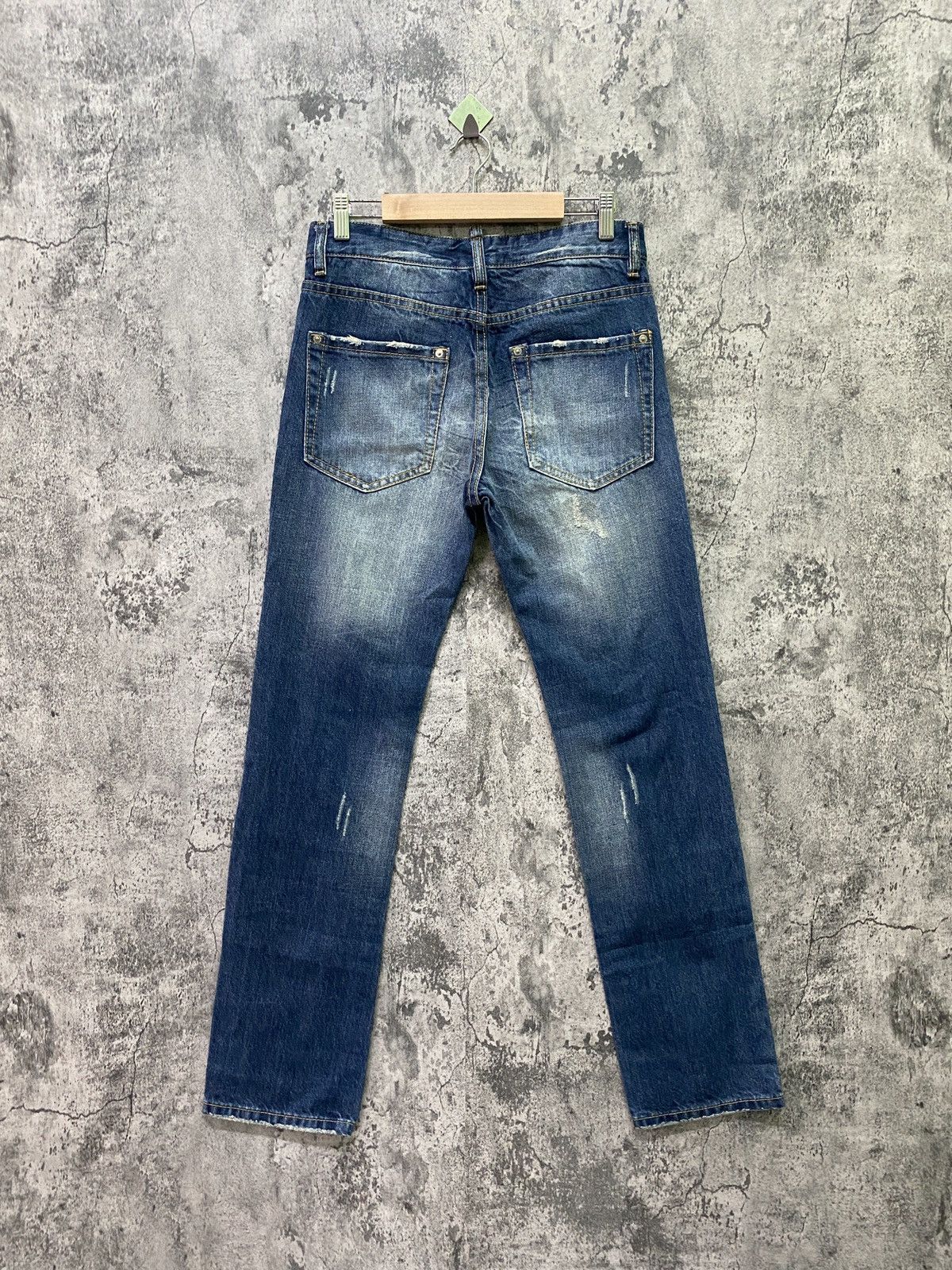 Designer × Dsquared2 × Hysteric Glamour DSQUARED2 Patches Blue Jean Size US 29 - 2 Thumbnail