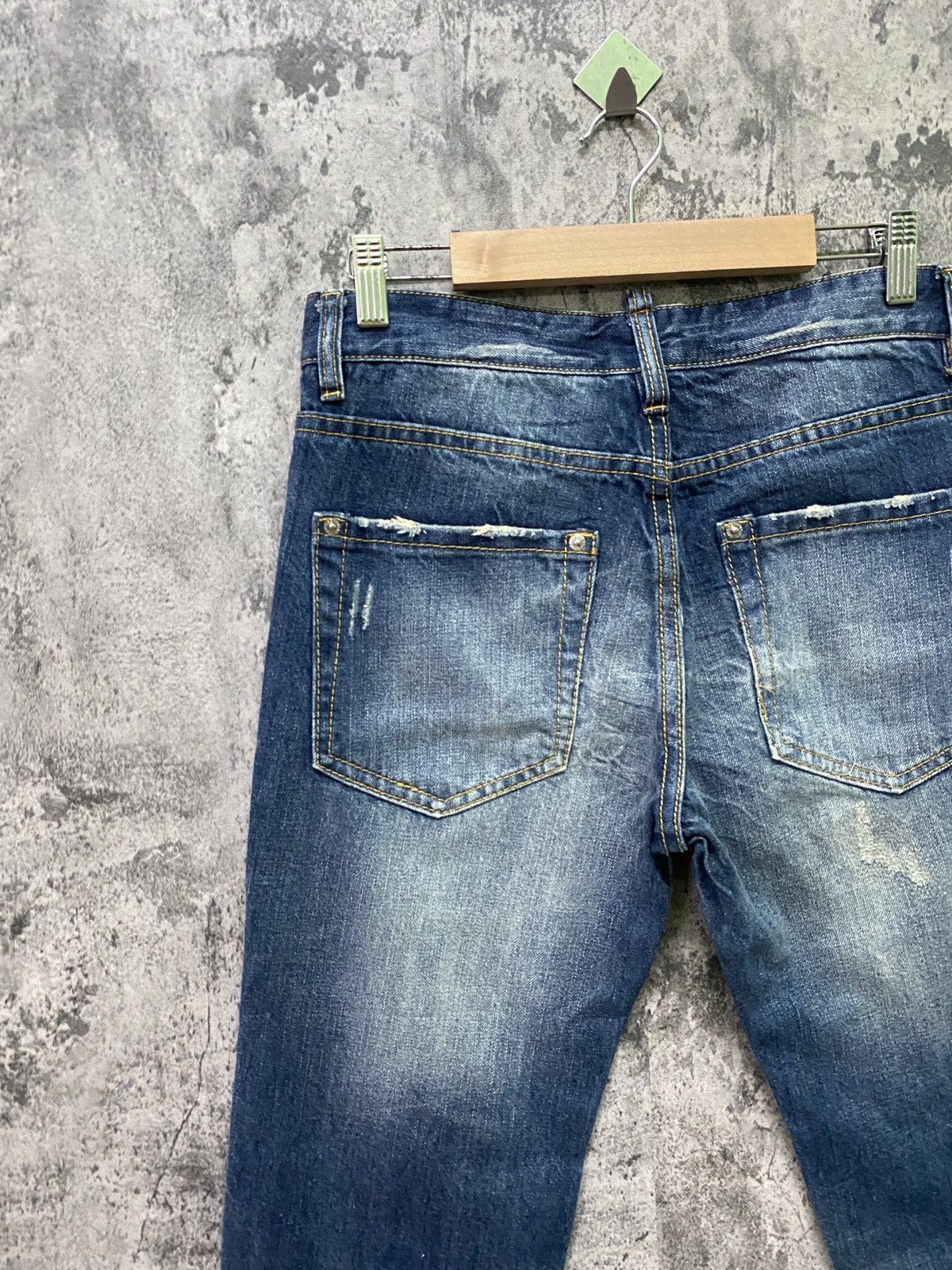 Designer × Dsquared2 × Hysteric Glamour DSQUARED2 Patches Blue Jean Size US 29 - 13 Thumbnail