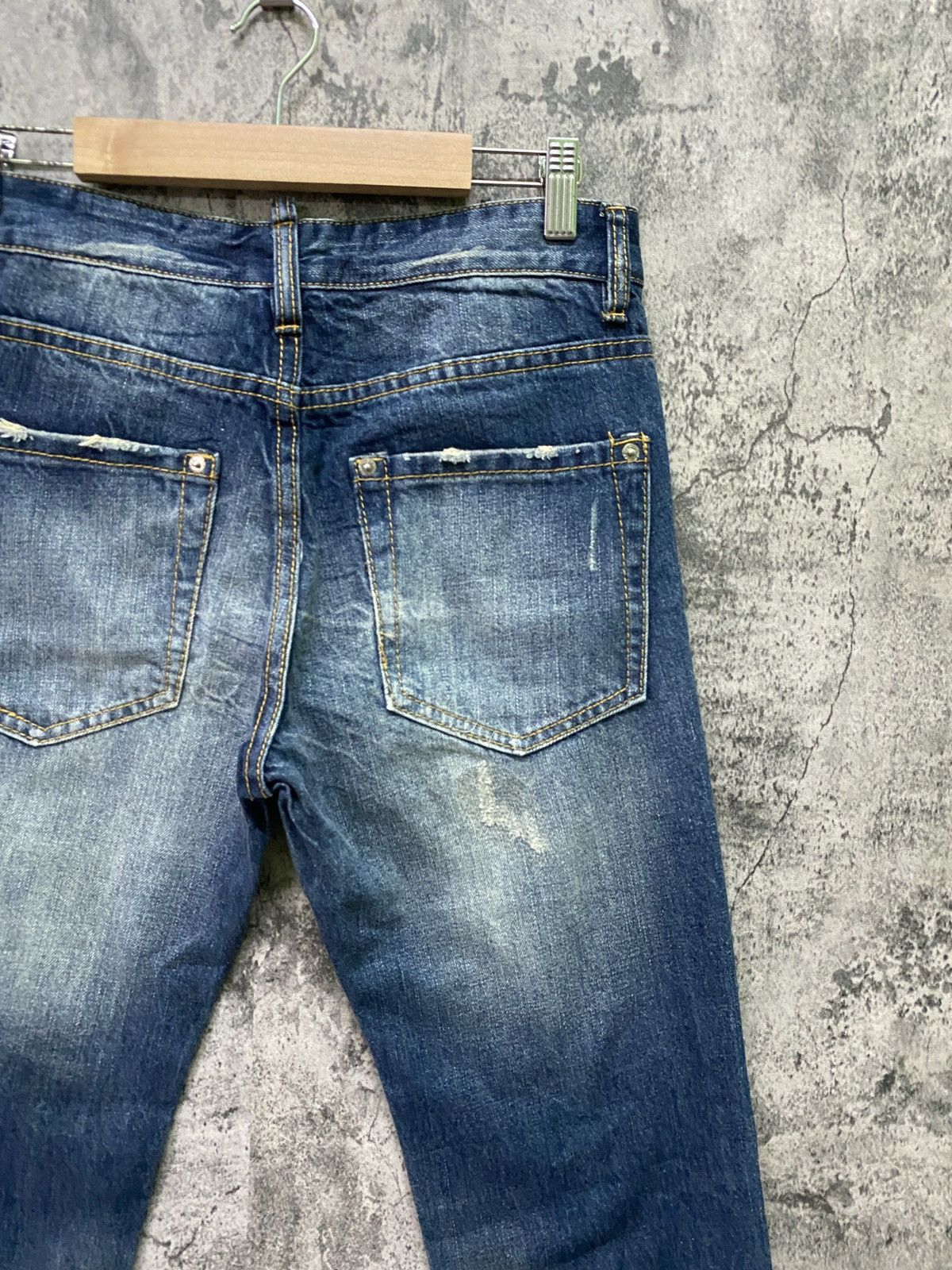 Designer × Dsquared2 × Hysteric Glamour DSQUARED2 Patches Blue Jean Size US 29 - 14 Thumbnail