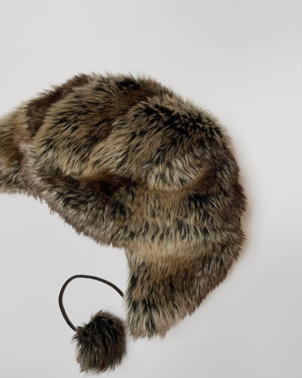 20471120 Moheir Fuzzy Trapper Fur winter hat Size ONE SIZE - 5 Thumbnail