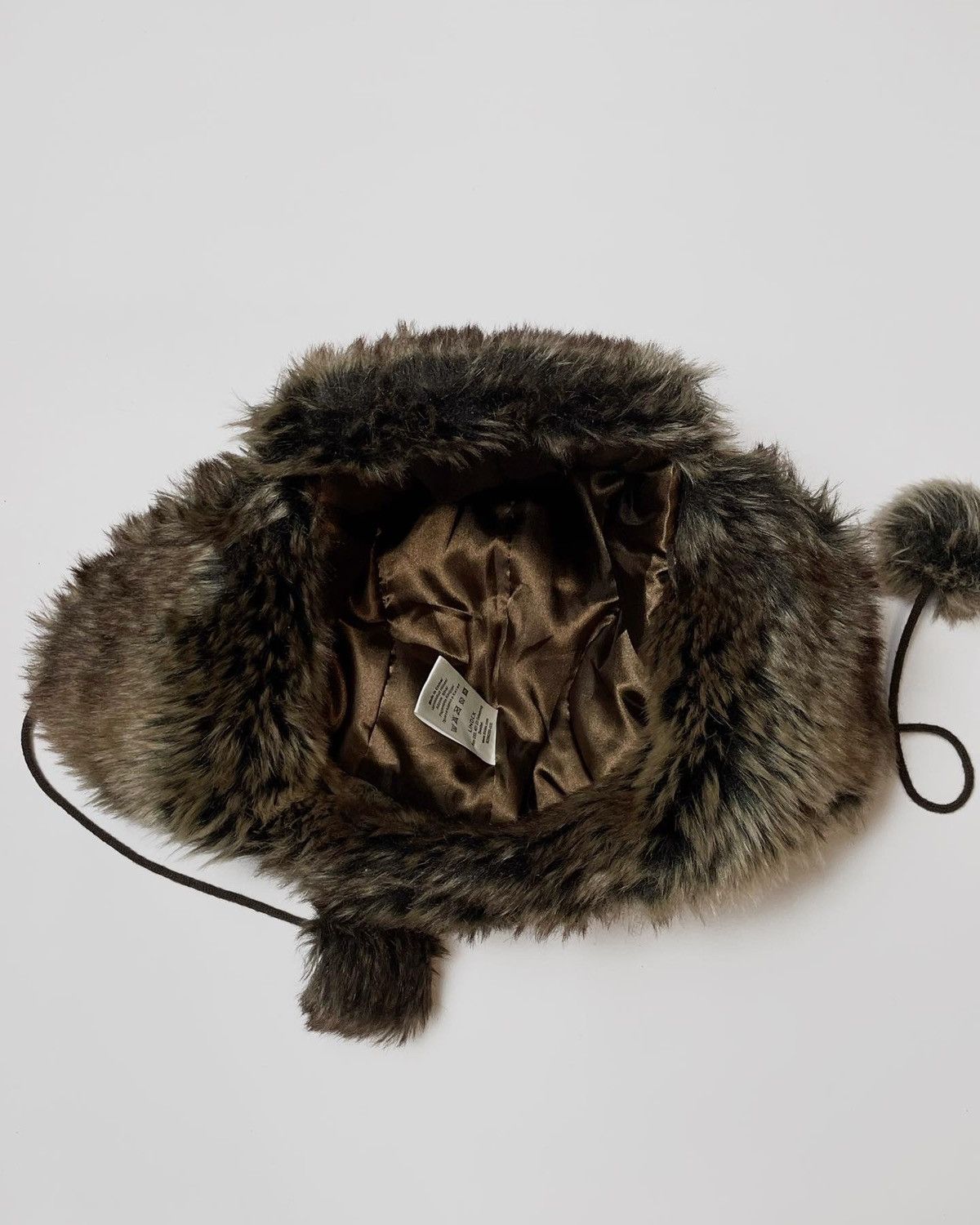 20471120 Moheir Fuzzy Trapper Fur winter hat Size ONE SIZE - 4 Thumbnail