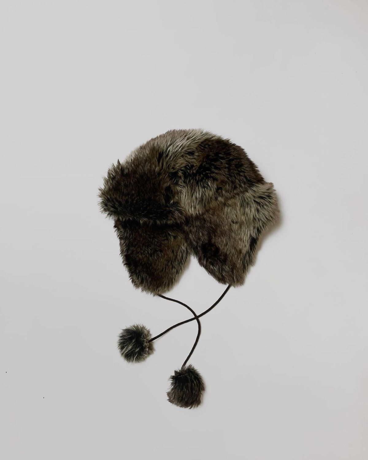 20471120 Moheir Fuzzy Trapper Fur winter hat Size ONE SIZE - 1 Thumbnail