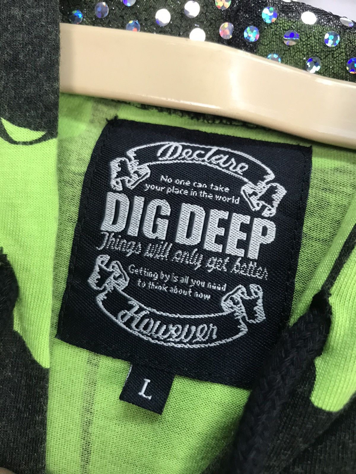 Japanese Brand Dip deep hoodie short sleeve sweatshirt Size L / US 10 / IT 46 - 3 Thumbnail